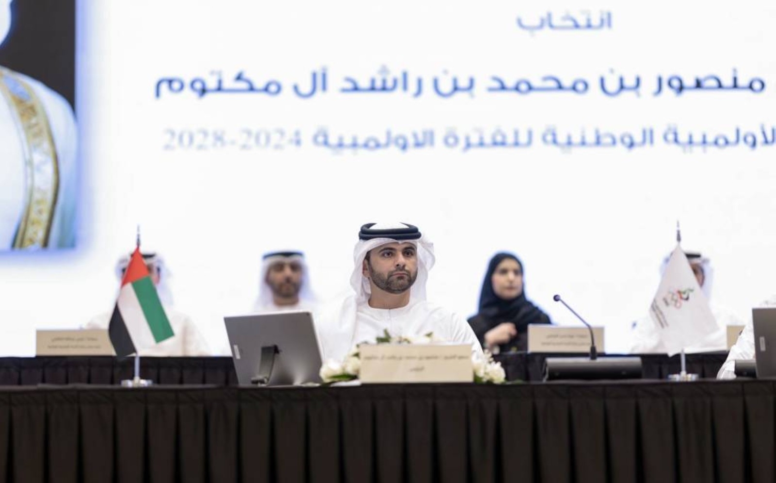Sheikh Mansoor elected President of UAE National Olympic Committee