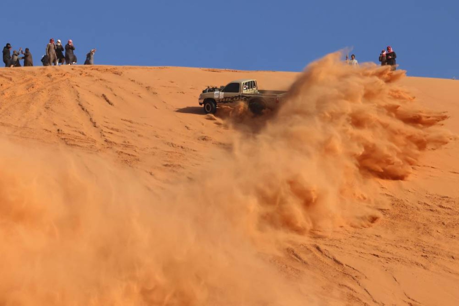 Sand and speed: Saudi gearheads take on towering dunes
