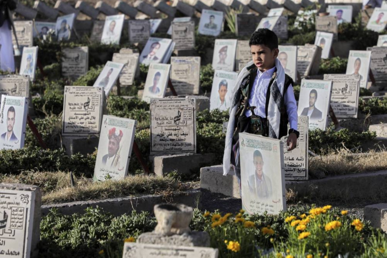 Yemen Houthis say four killed in strikes blamed on US