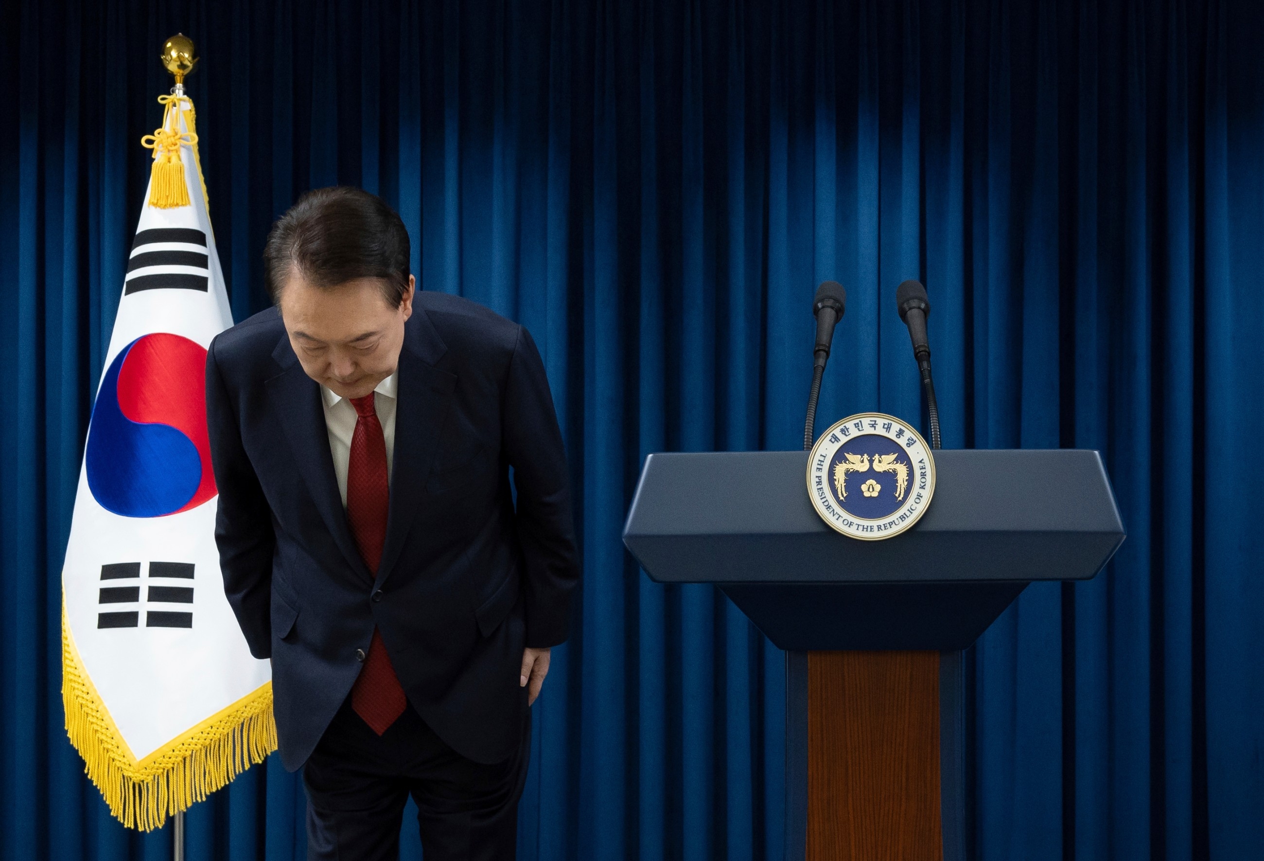 South Korea's President Yoon Suk Yeol removed from office over martial law