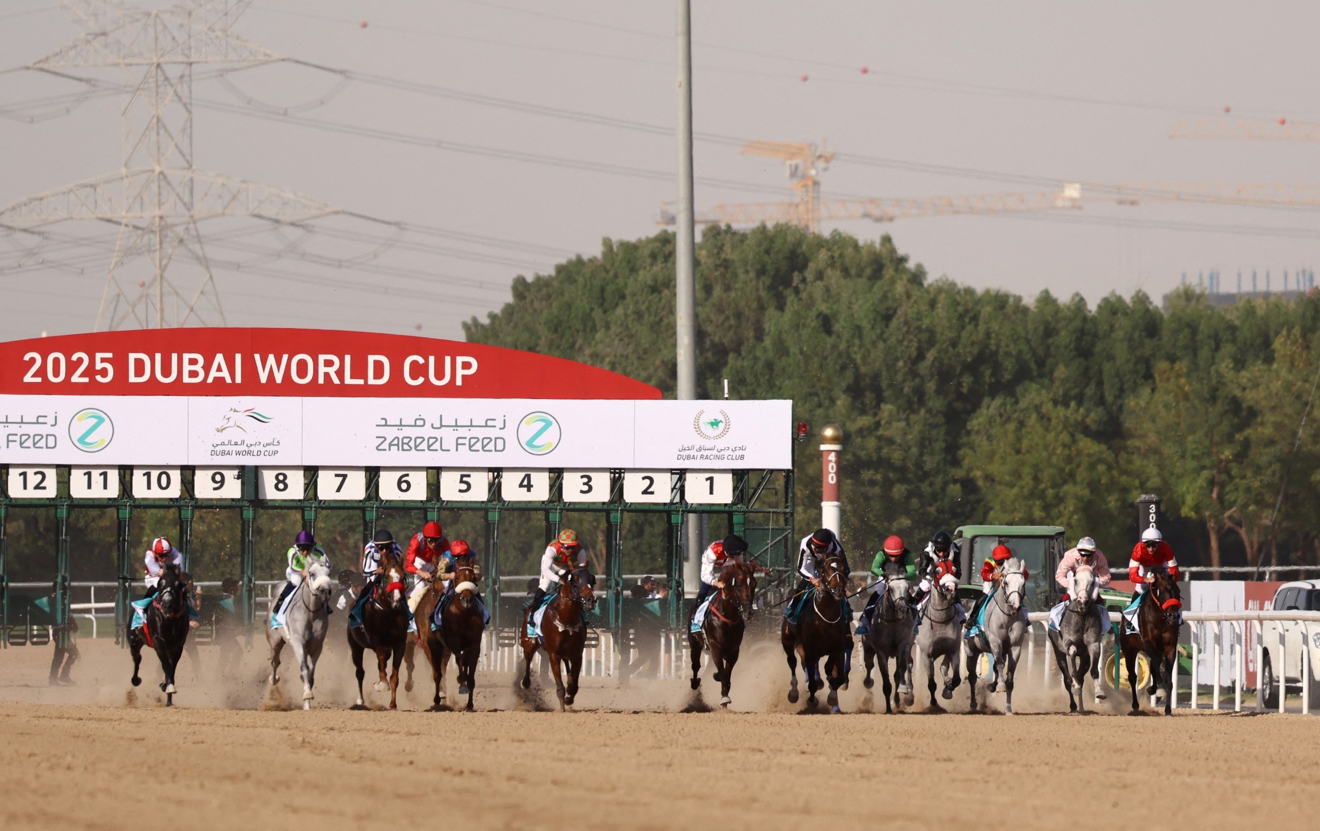 DUBAI WORLD CUP LIVE: The curtain rises in splendor on a night of racing riches