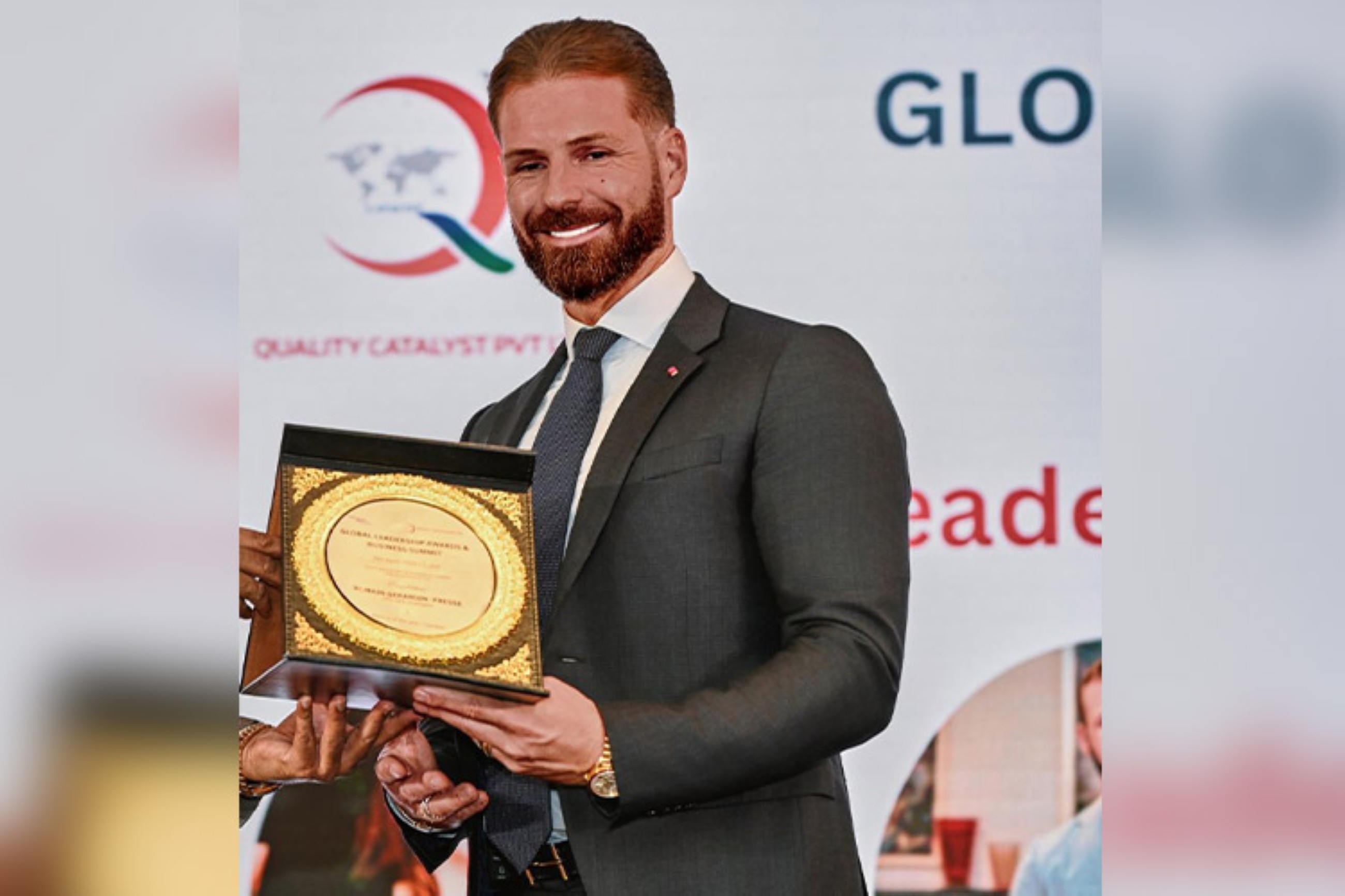 Romain Gerardin-Fresse, the voice of a new era of leadership, honored in Dubai