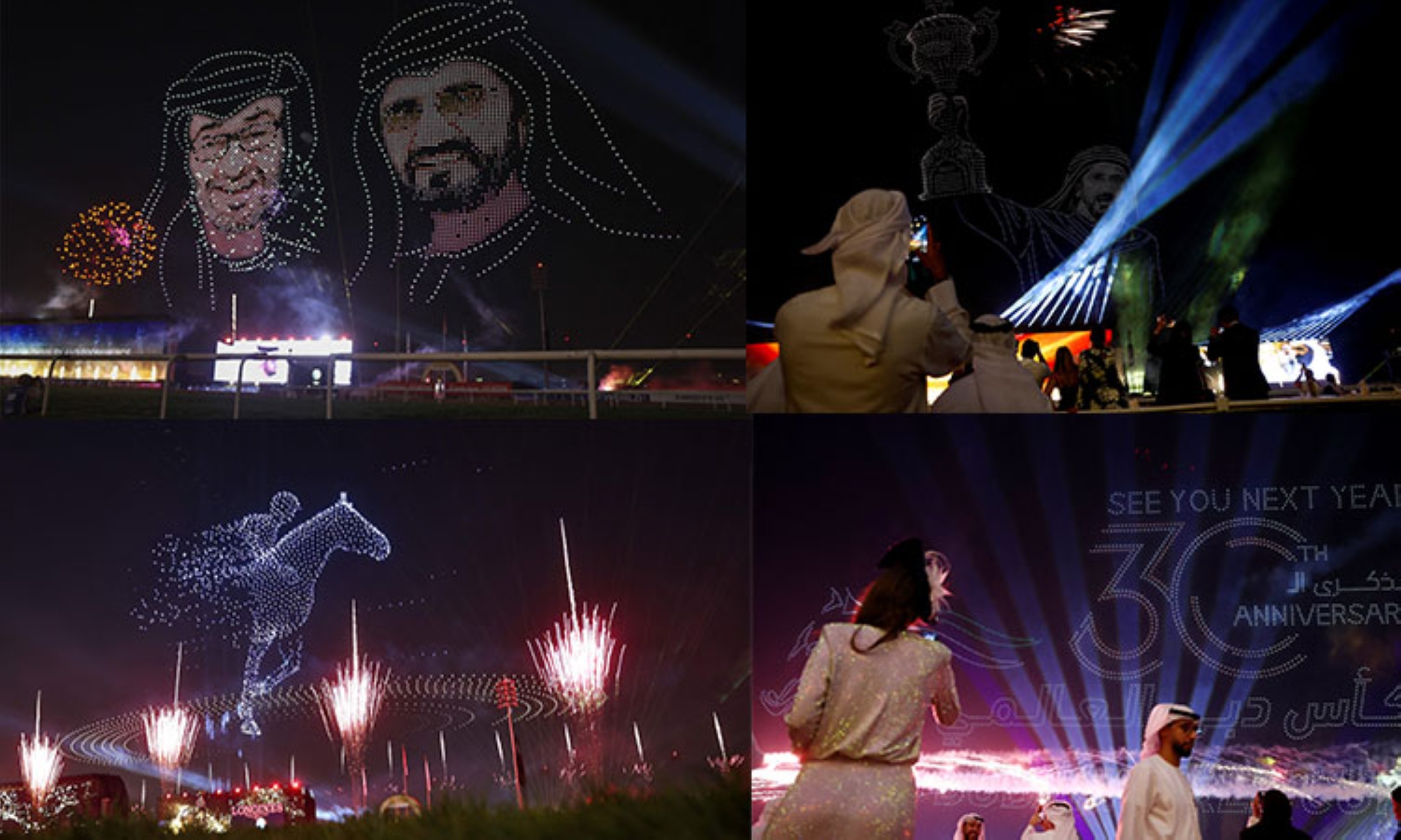 Dubai World Cup closing ceremony sets new record