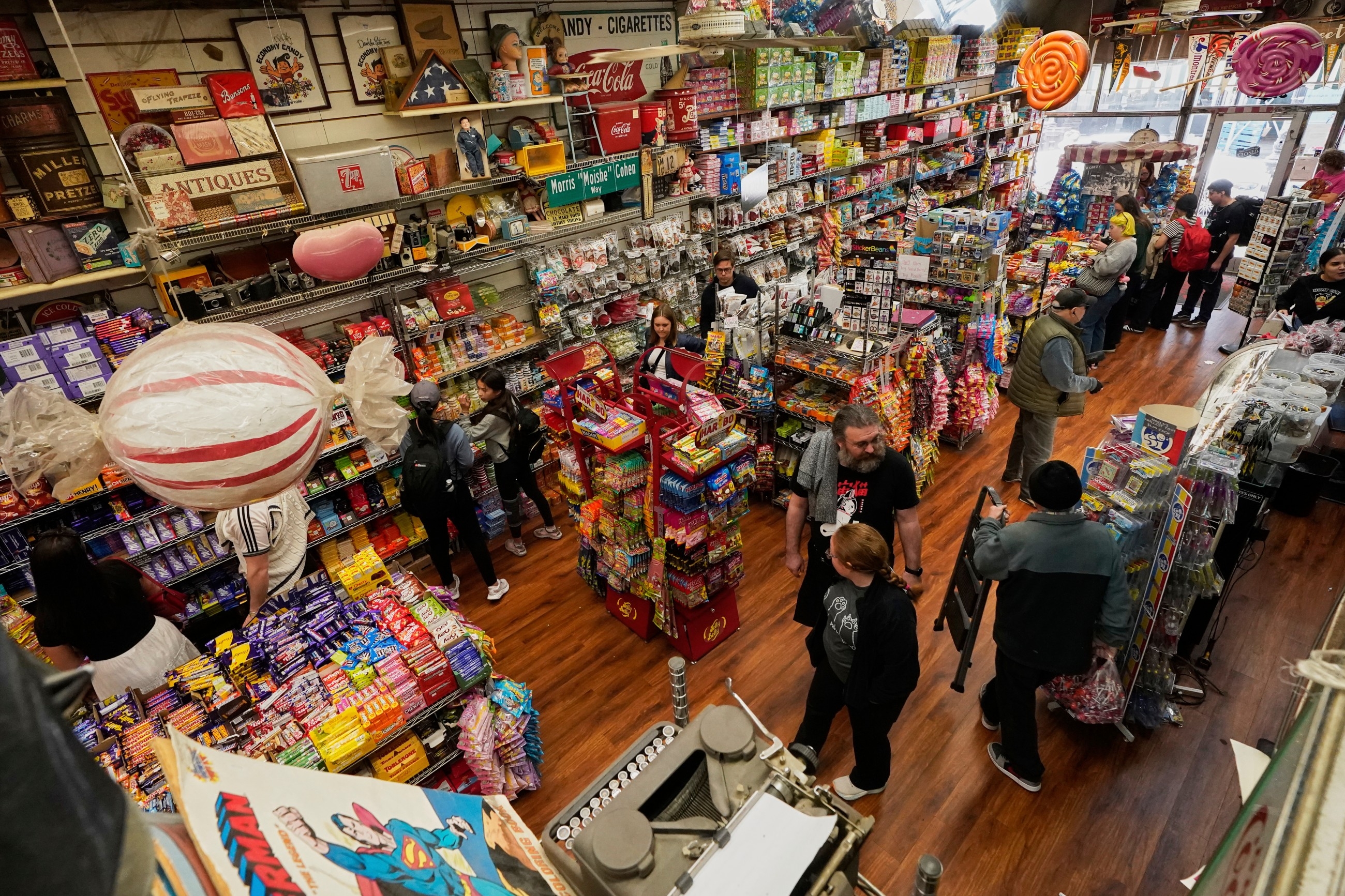 Tariffs hit a sour note in NYC emporium of sweets