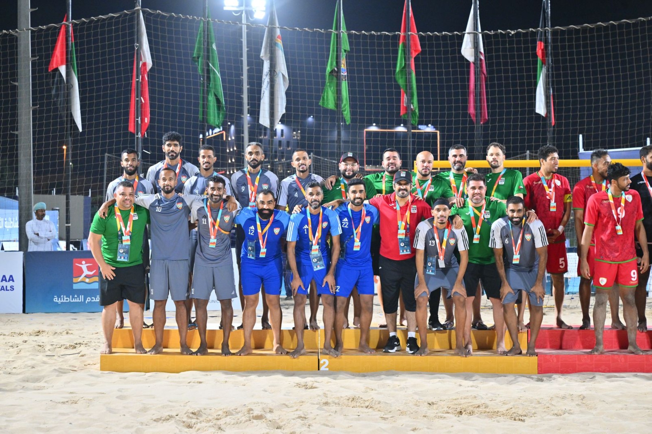 UAE bag second spot with 23 medals at GCC Beach Games in Muscat