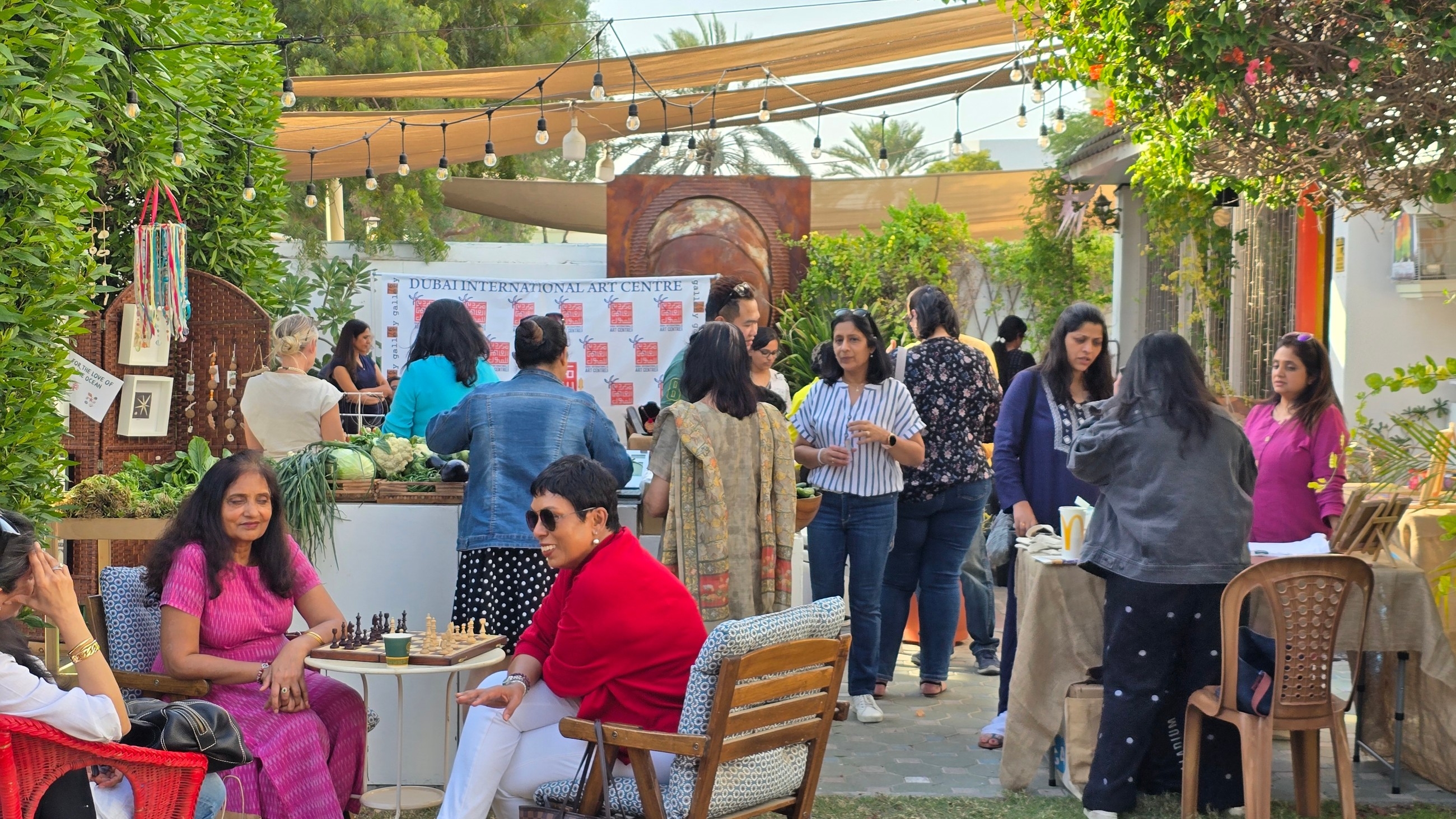 DIAC's Green Umbrella offers shade for art, community and sustainability