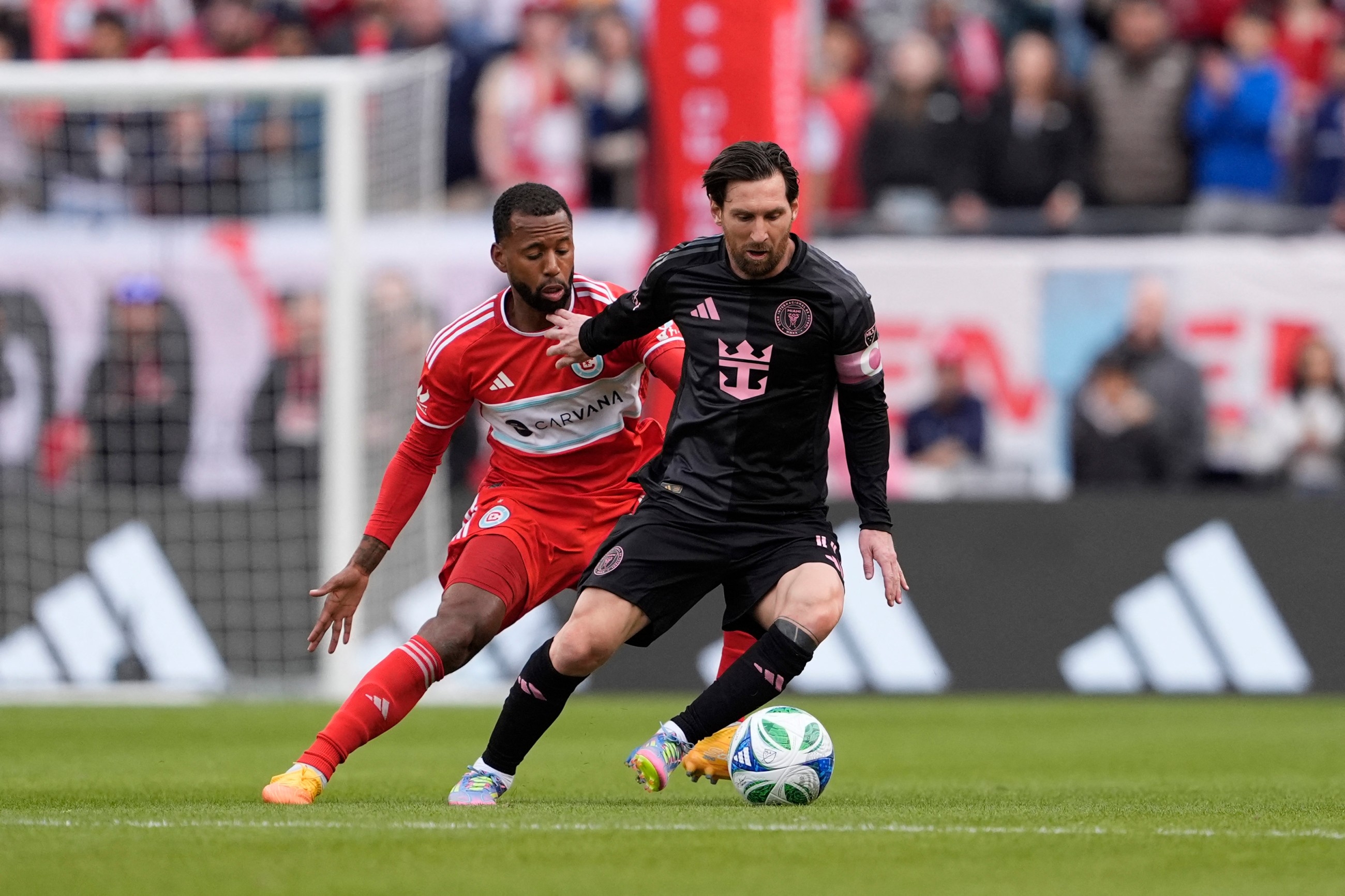 Chicago hold Messi-led Miami to draw in front of record crowd
