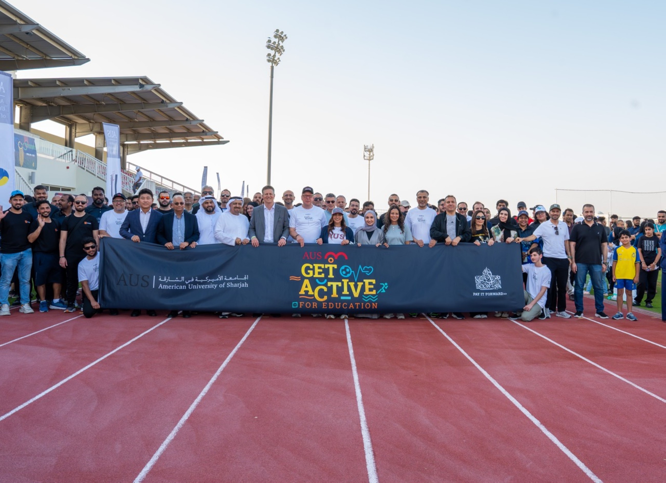 Sheikha Bodour joins Get Active for Education at AUS to support scholarships