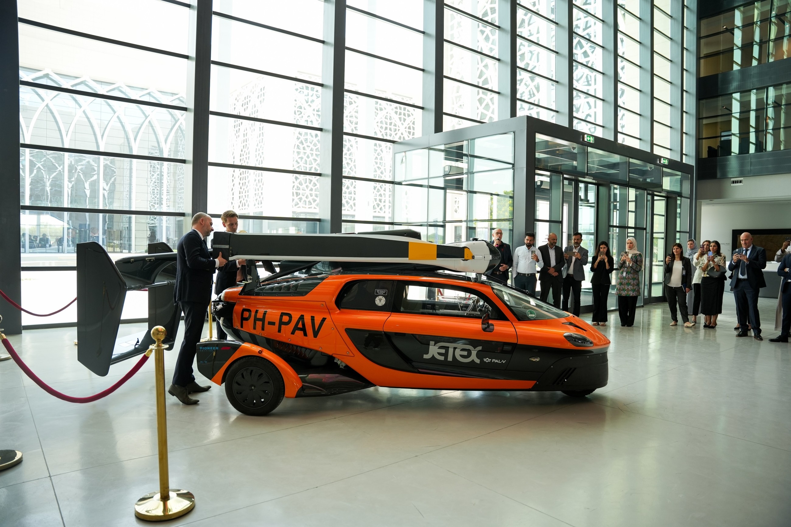 Sharjah revs up futuristic drive with unique flying car