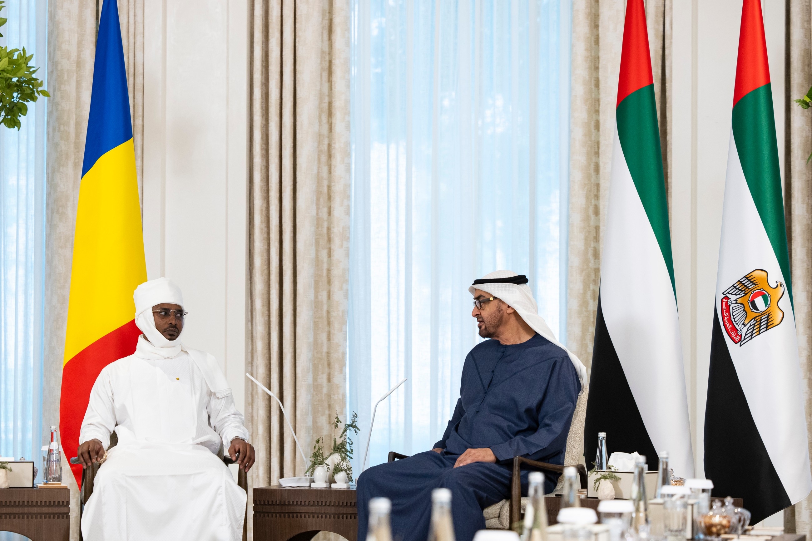 UAE, Chad Presidents discuss bilateral relations