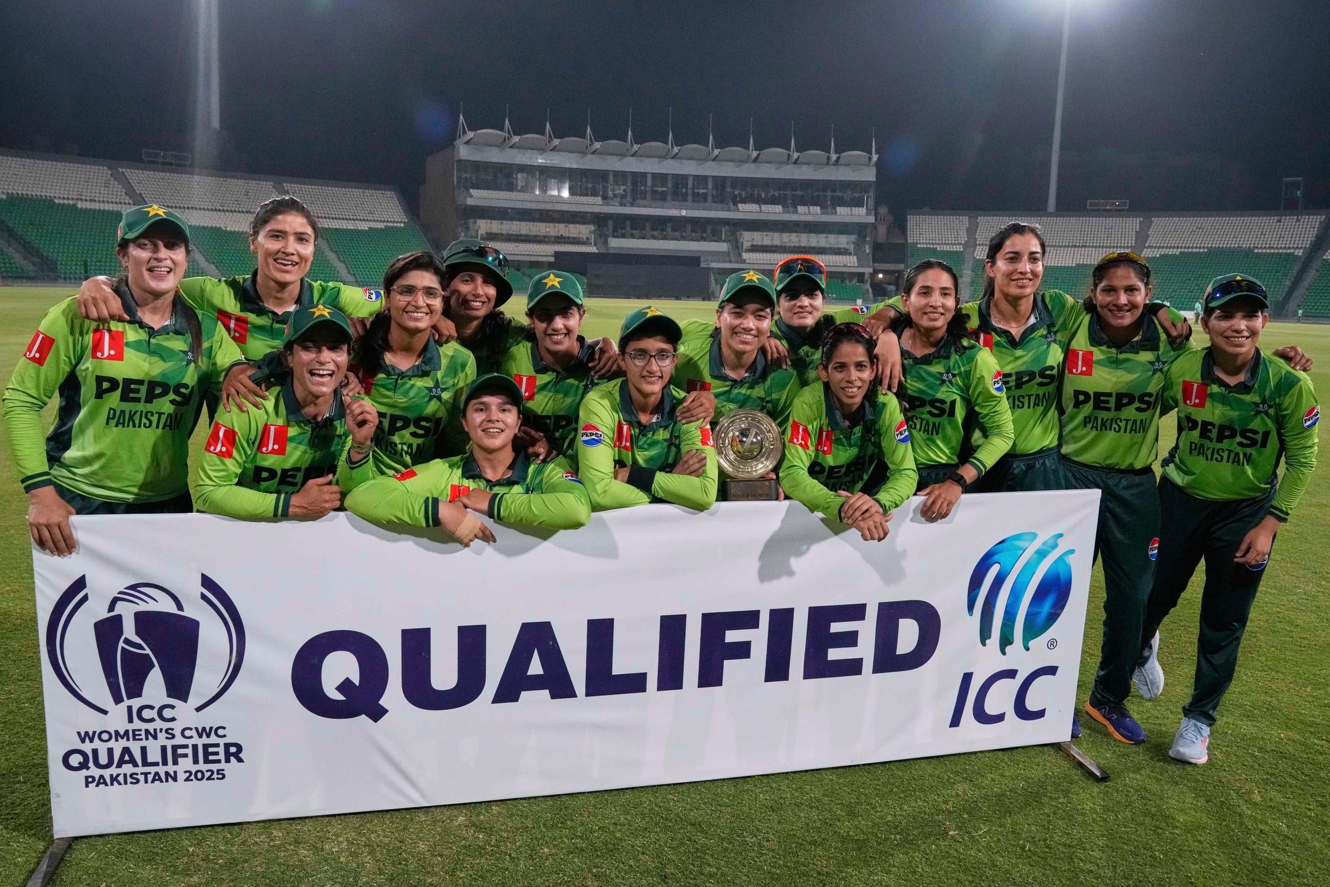 Sana stars as Pakistan qualify for ICC Women's World Cup 2025