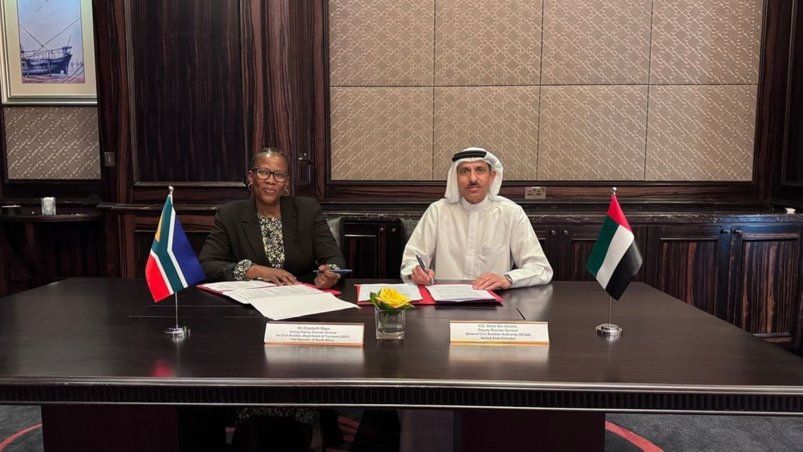 UAE, South Africa to enhance air connectivity