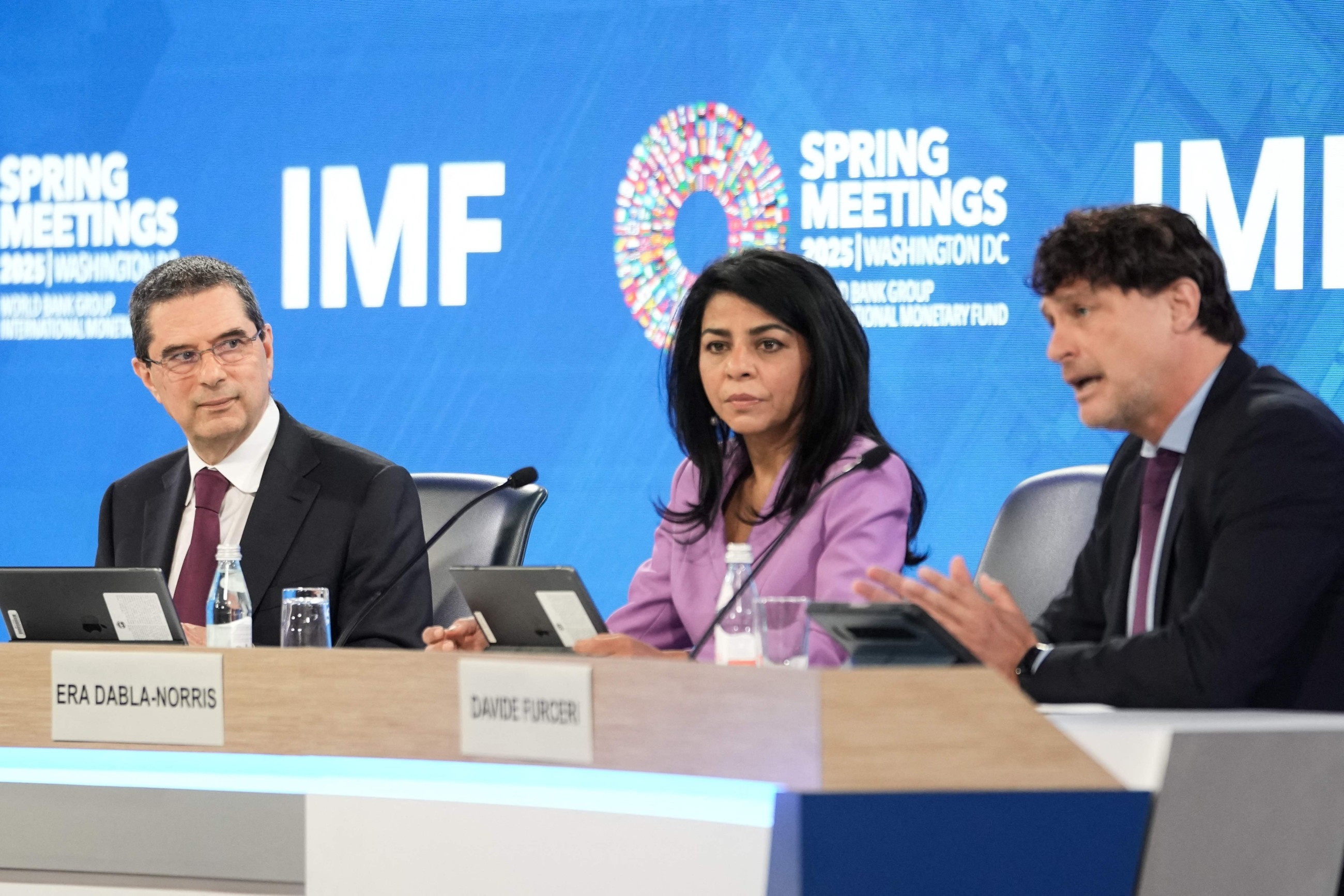 IMF warns of ‘intensified' risks to public finances amid trade war