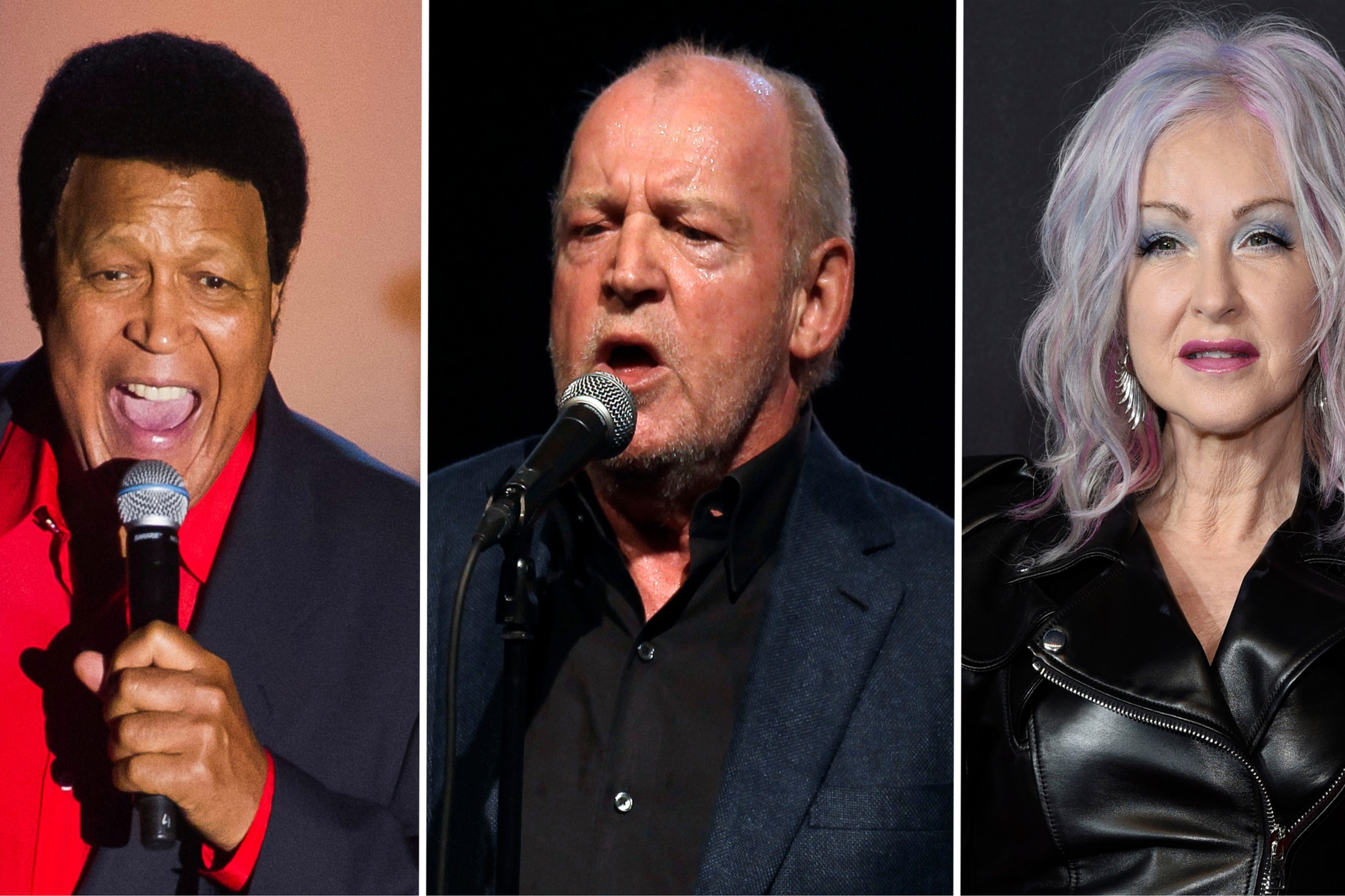Chubby Checker, Joe Cocker and Cyndi Lauper get into Rock & Roll Hall of Fame