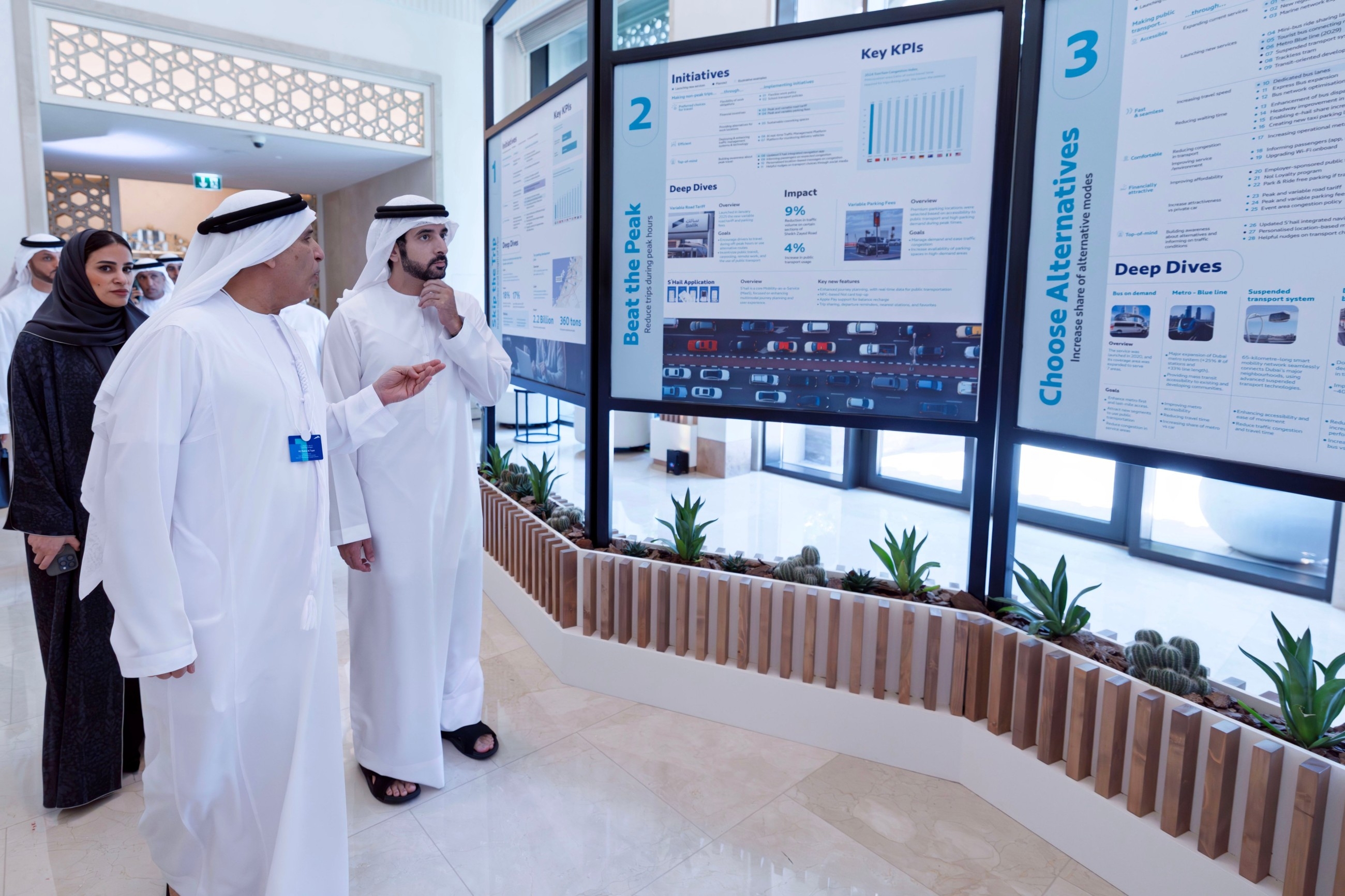 Sheikh Hamdan attends workshop by RTA titled ‘Connecting Bridges'