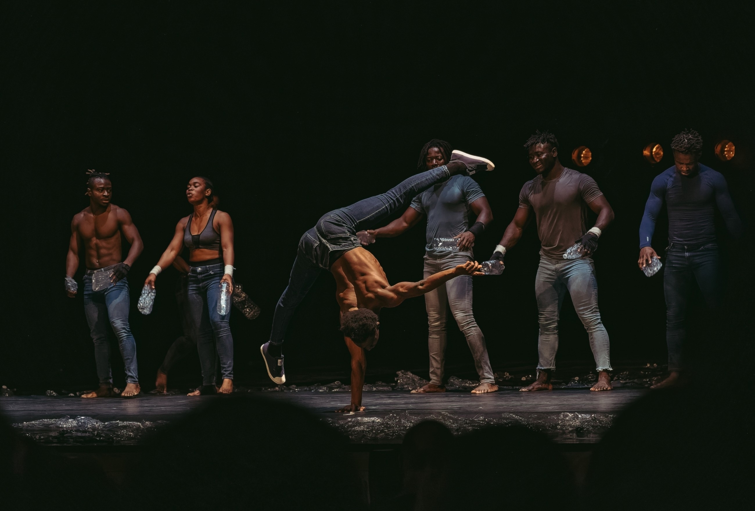 Water! from Guinea's Circus Baobab at NYUAD The Arts Center