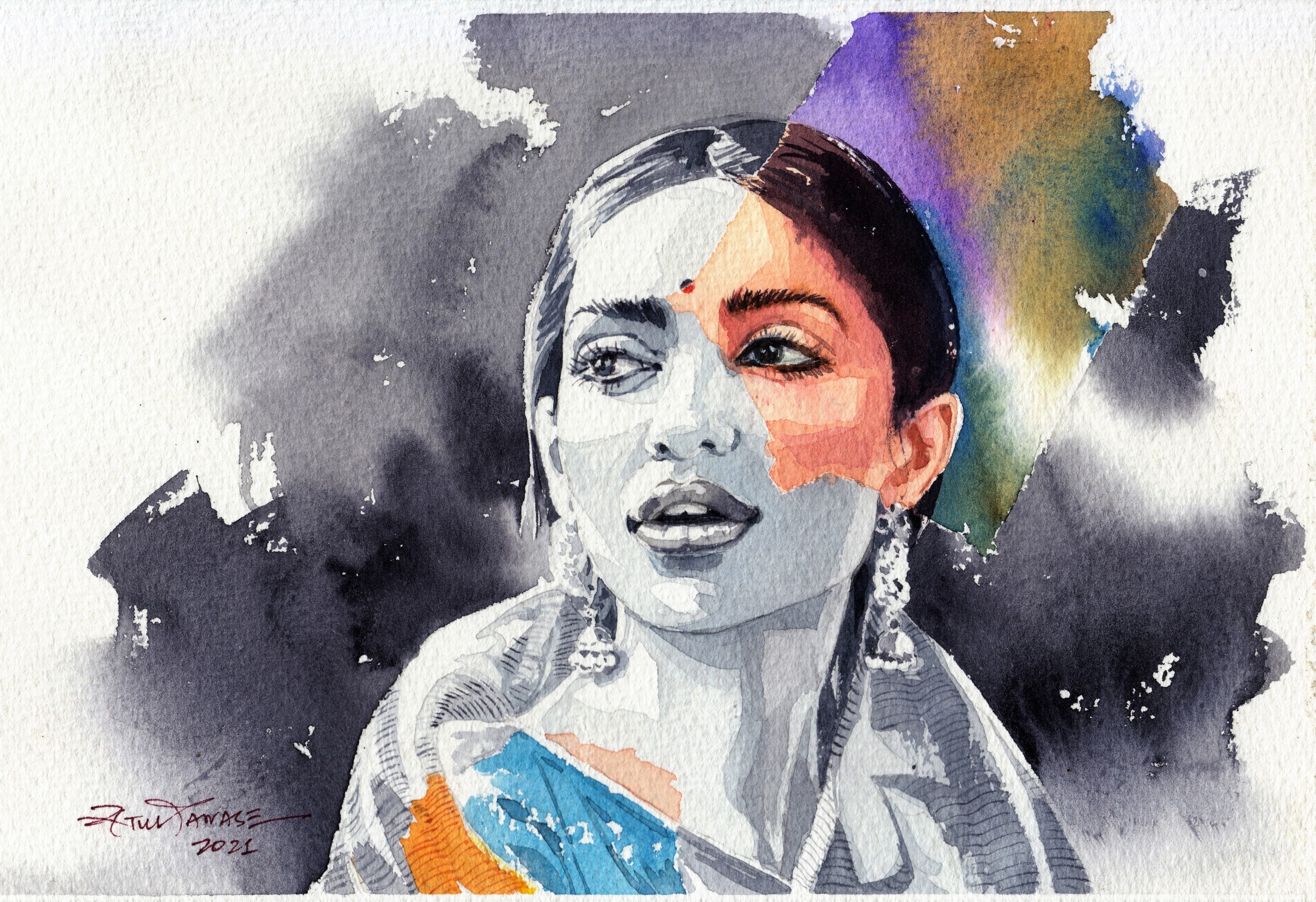 Colours of Arabian Sea: Atul Panase's art reflects both the UAE and India