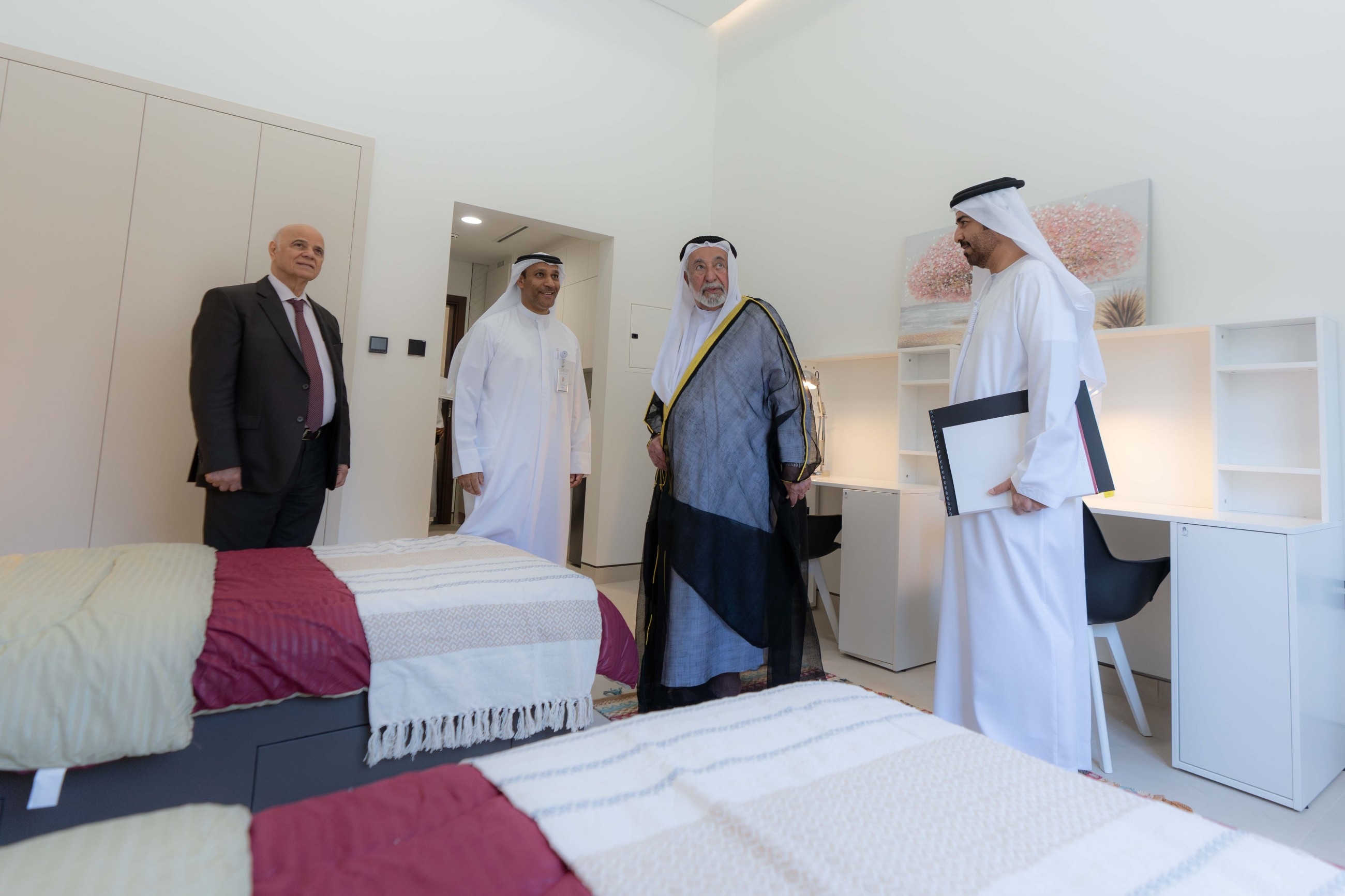Sheikh Sultan inaugurates Khorfakkan University's new dormitories