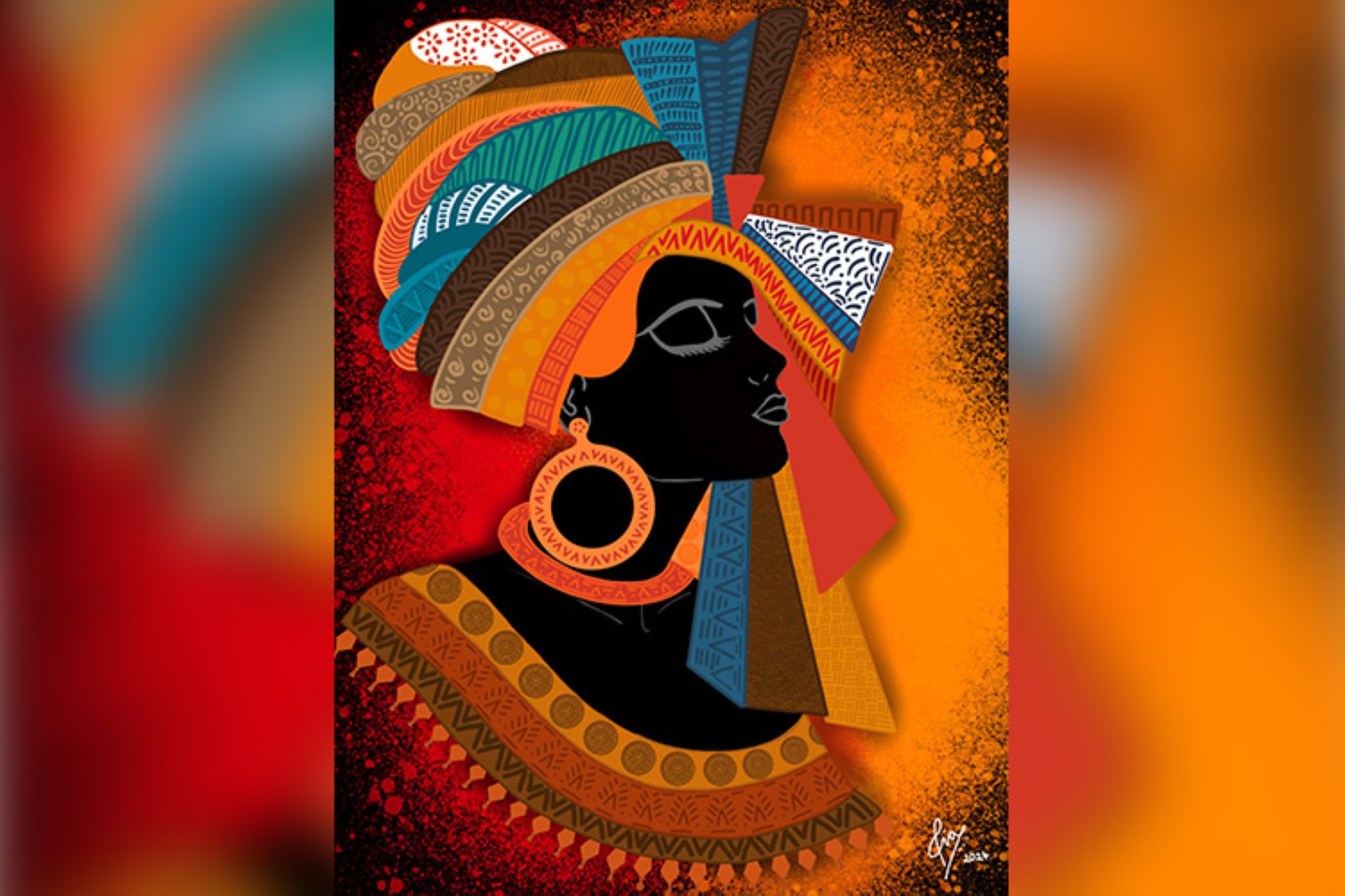 Childhood scrawls to global strokes – Tia Ann Mathew's artistic journey