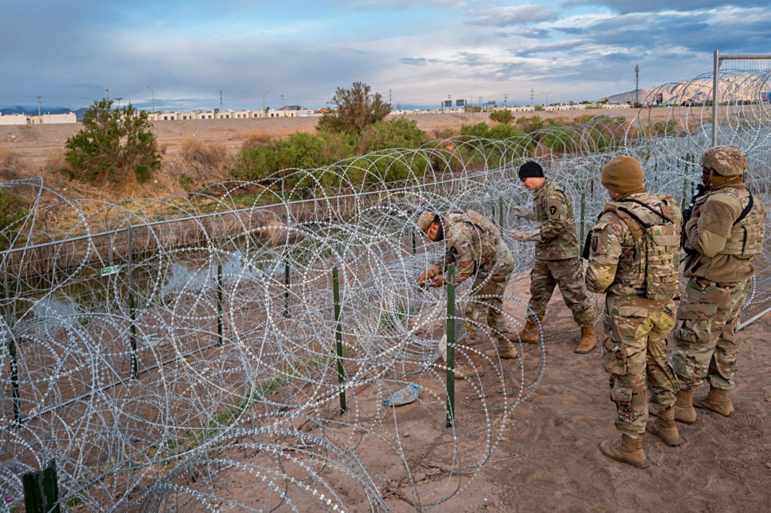 Trump has sent thousands of troops to the Mexico border