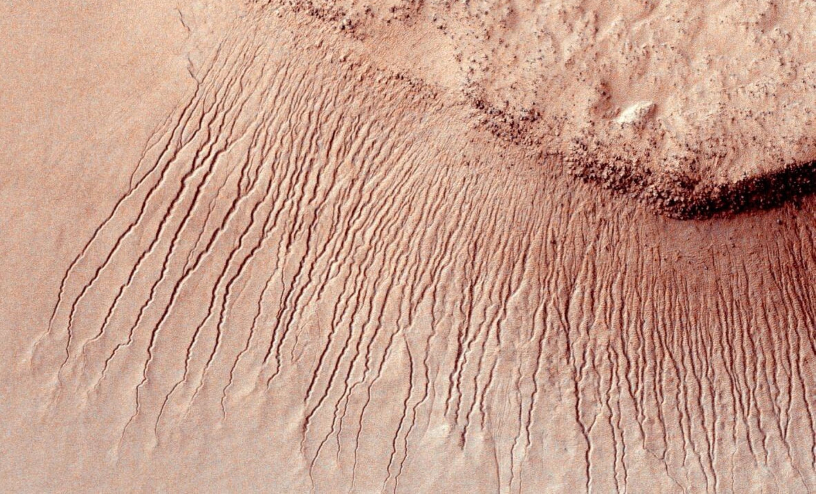 Study questions presence of liquid water on Mars