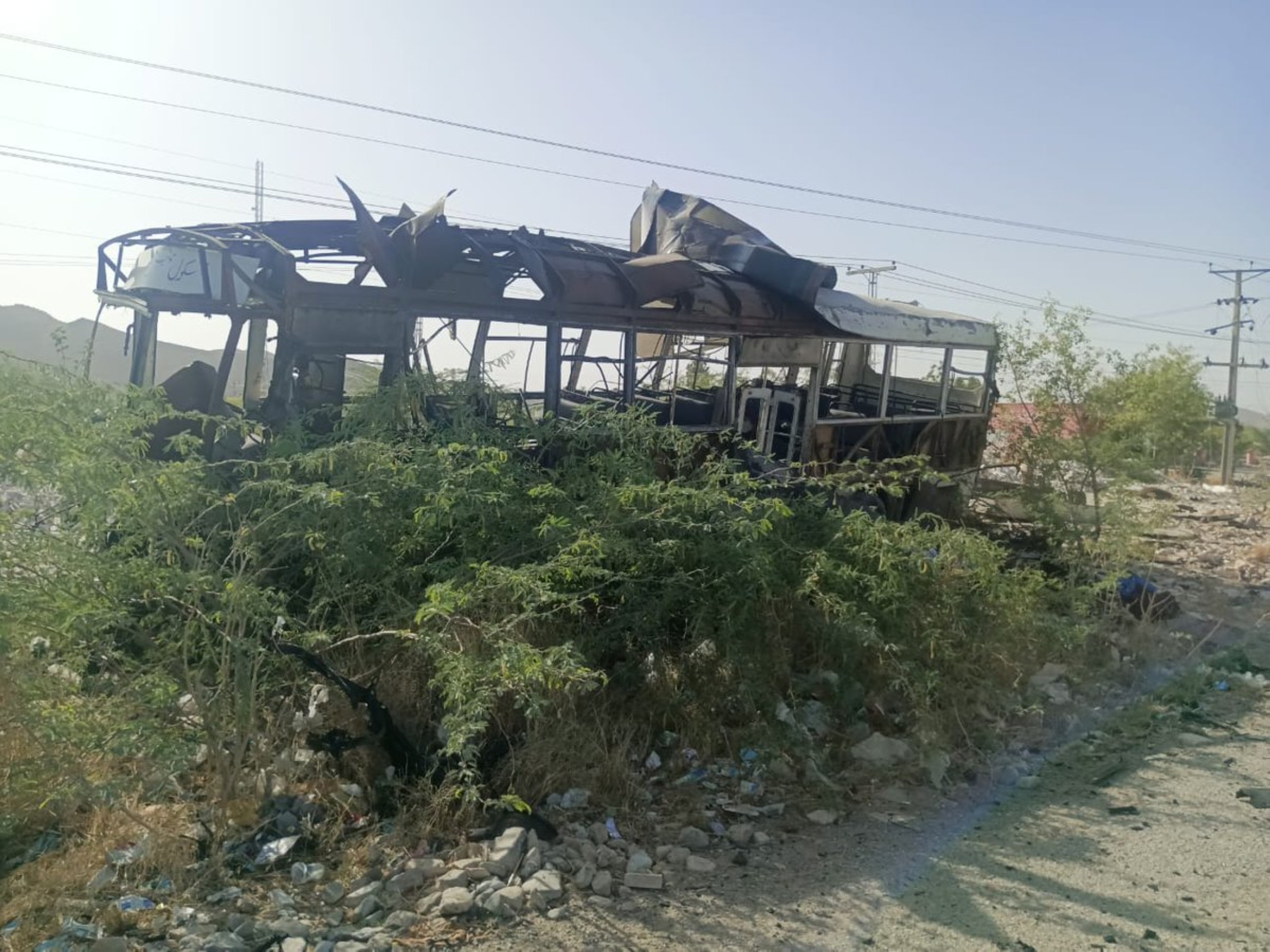 Suicide bomber hits school bus in Pakistan, killing five, including 3 students