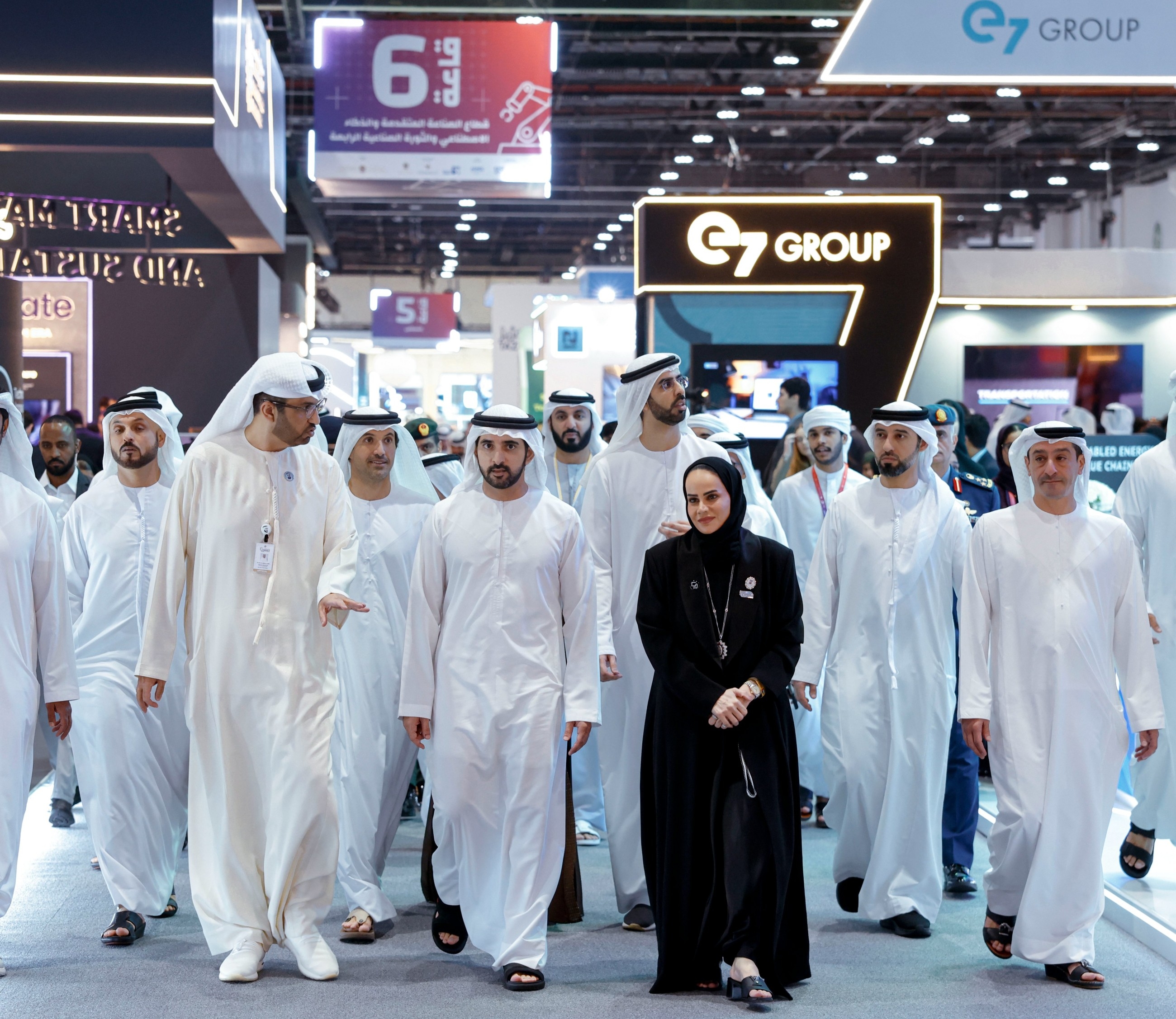 Sheikh Hamdan visits ‘Make it in The Emirates 2025' in Abu Dhabi