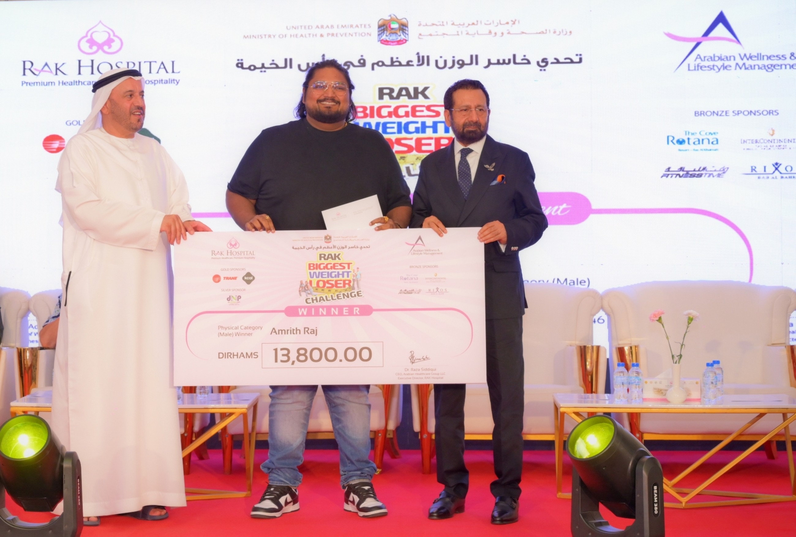 Dubai resident loses 45.7kg, wins RAK Weight Loss Challenge