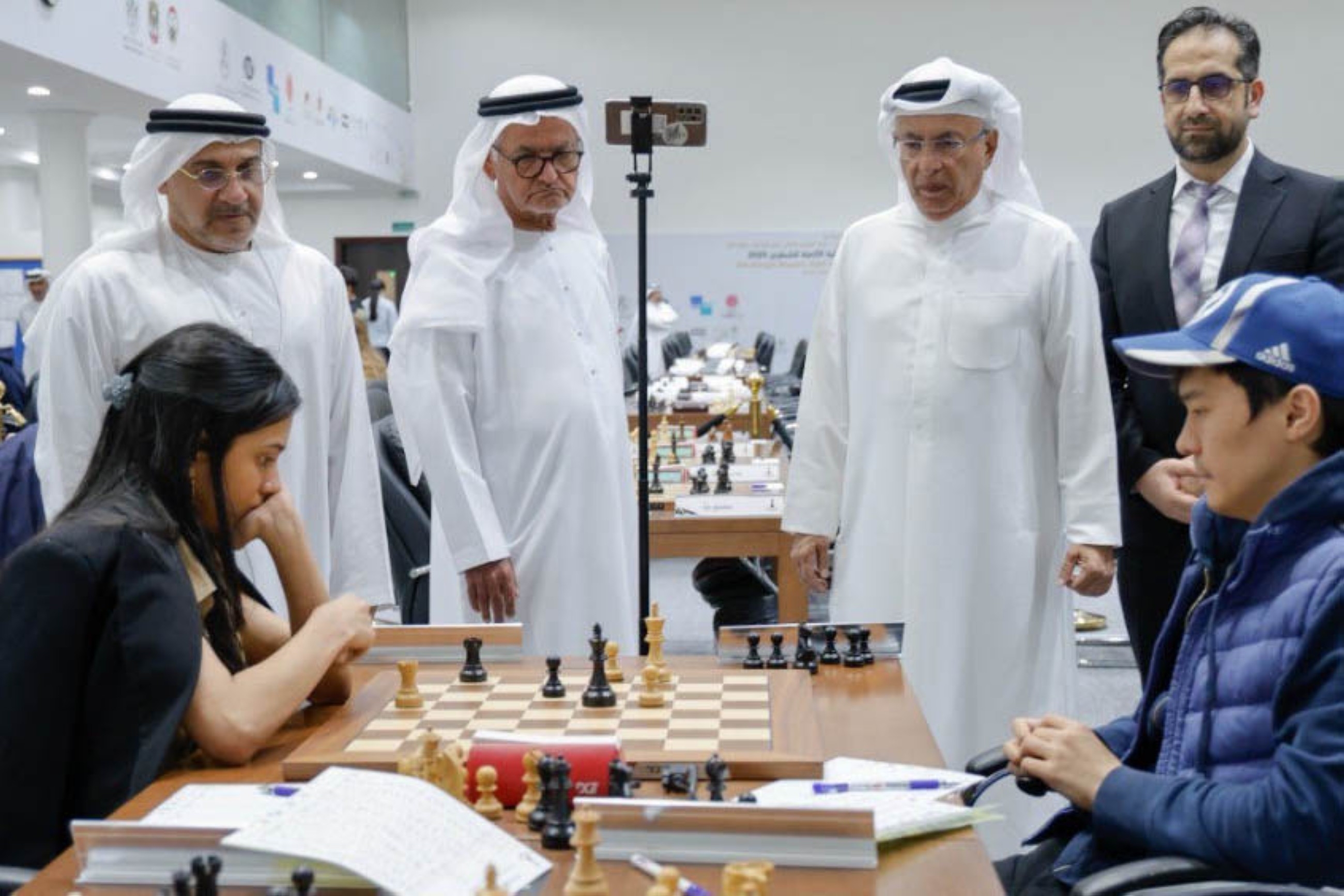 UAE's Salem climbs to second place at Sharjah Masters Chess Championship