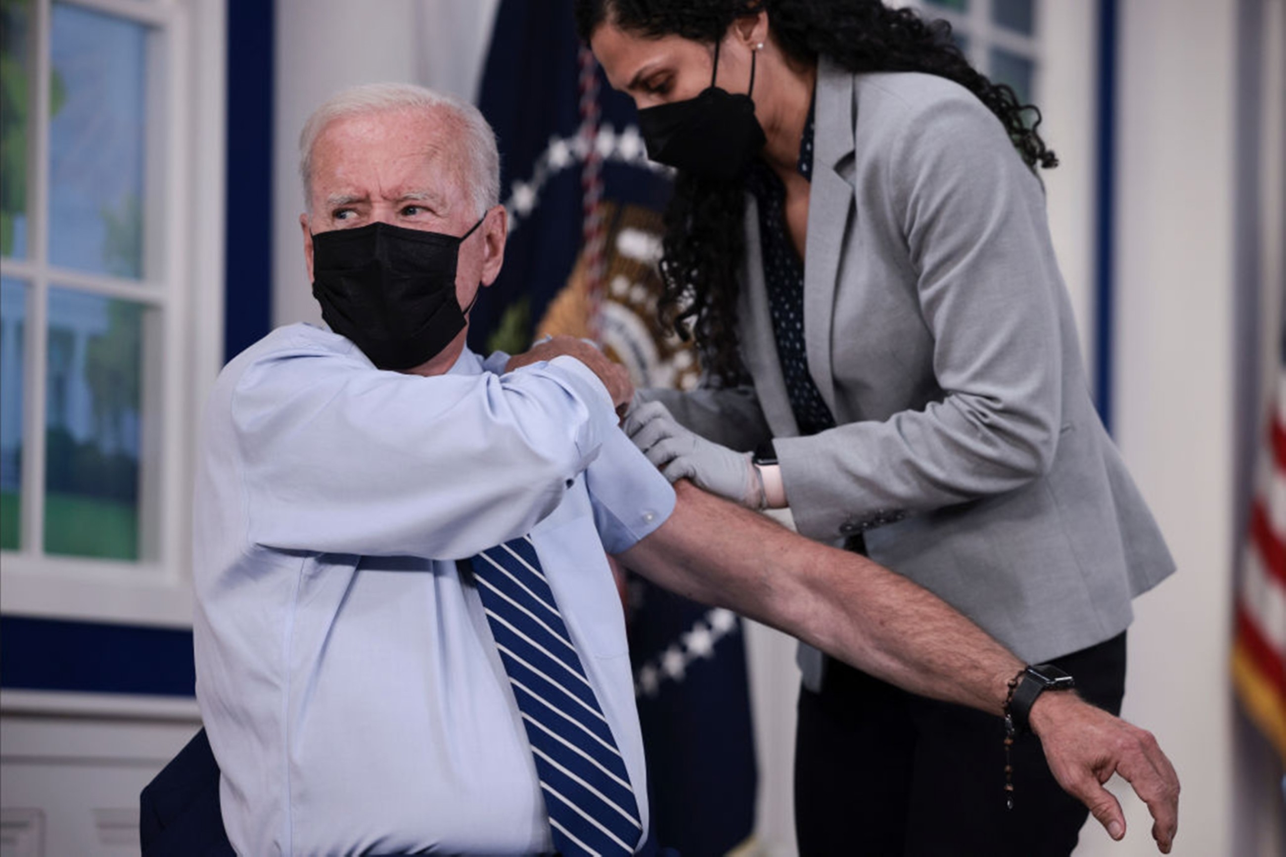 Trump's team cited safety in limiting COVID shots