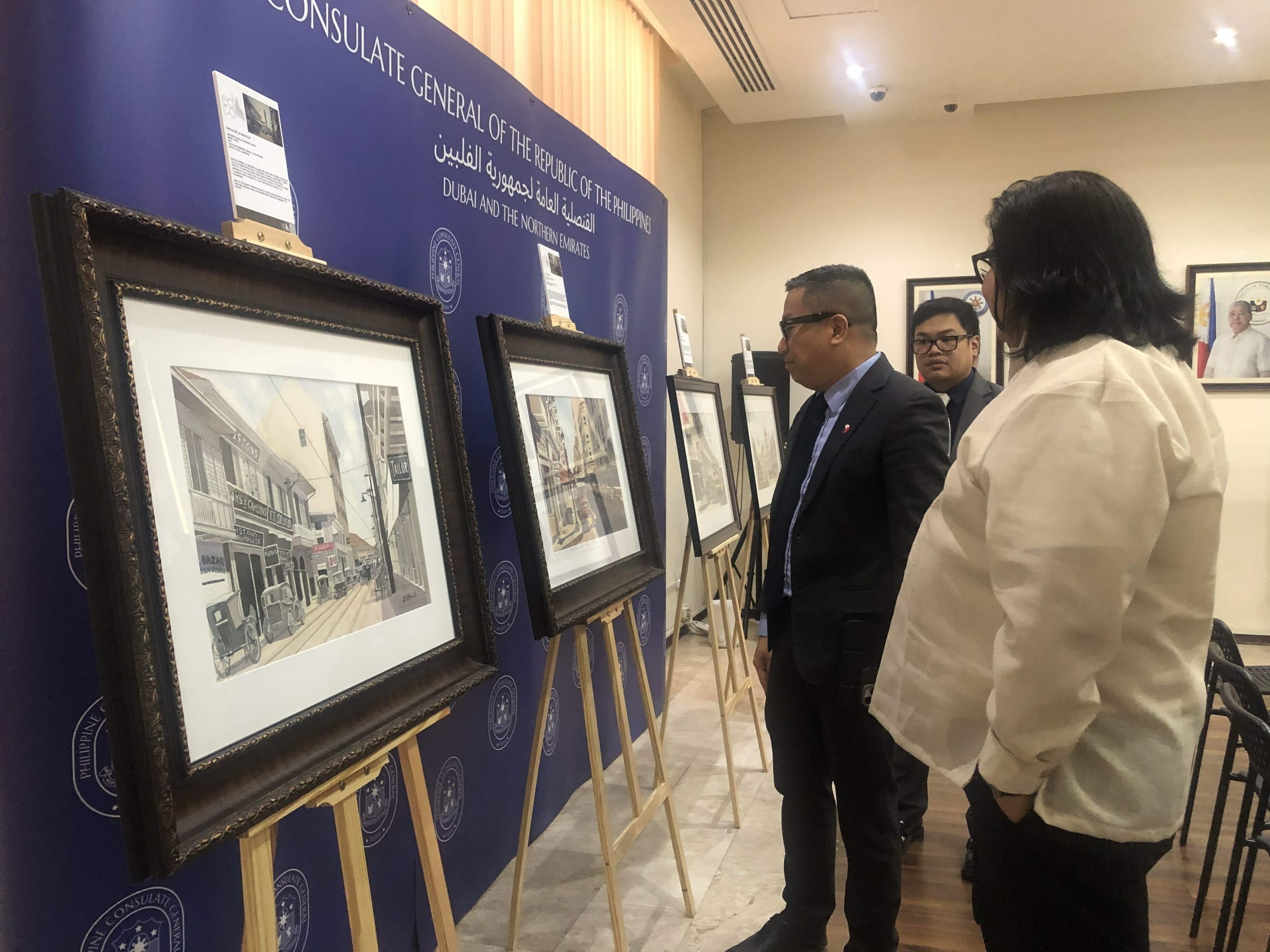 ‘Philippine Heritage Collection' of Dubai-based artist unveiled