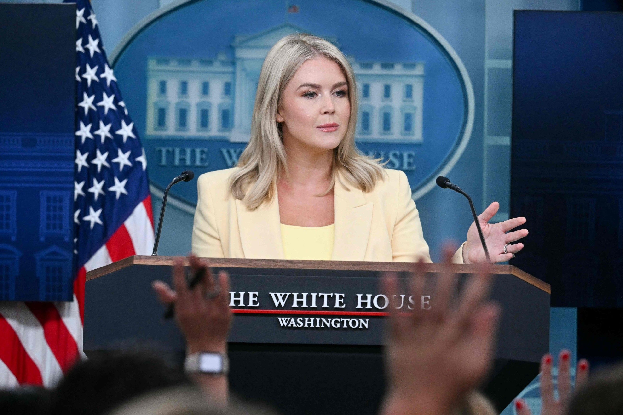 Karoline Leavitt lashes out at judges blocking Trump orders