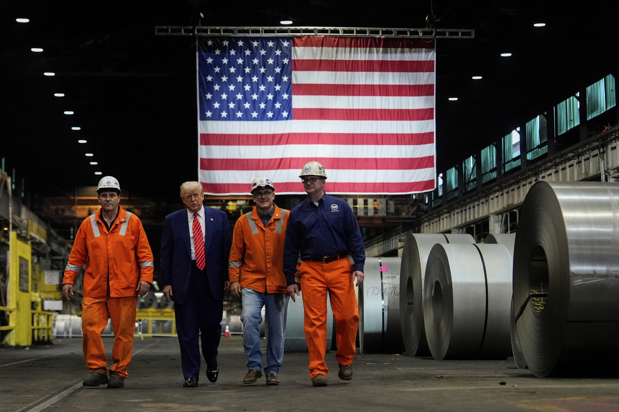 Trump says will double steel and aluminium tariffs to 50 per cent