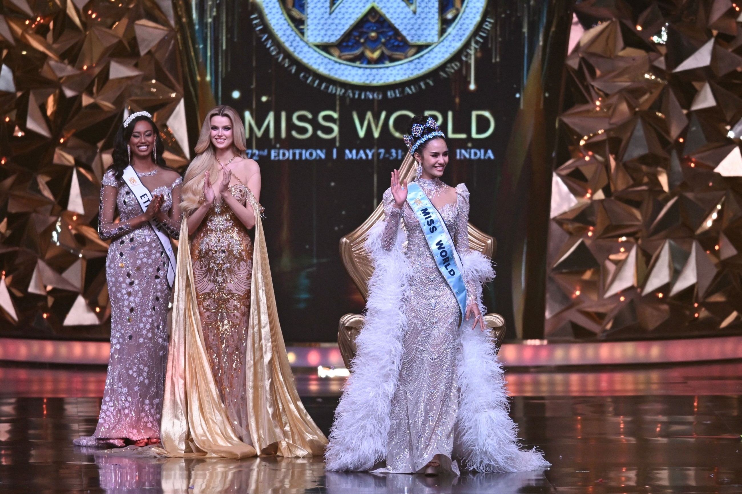 Opal Suchata Chuangsri from Thailand crowned Miss World 2025