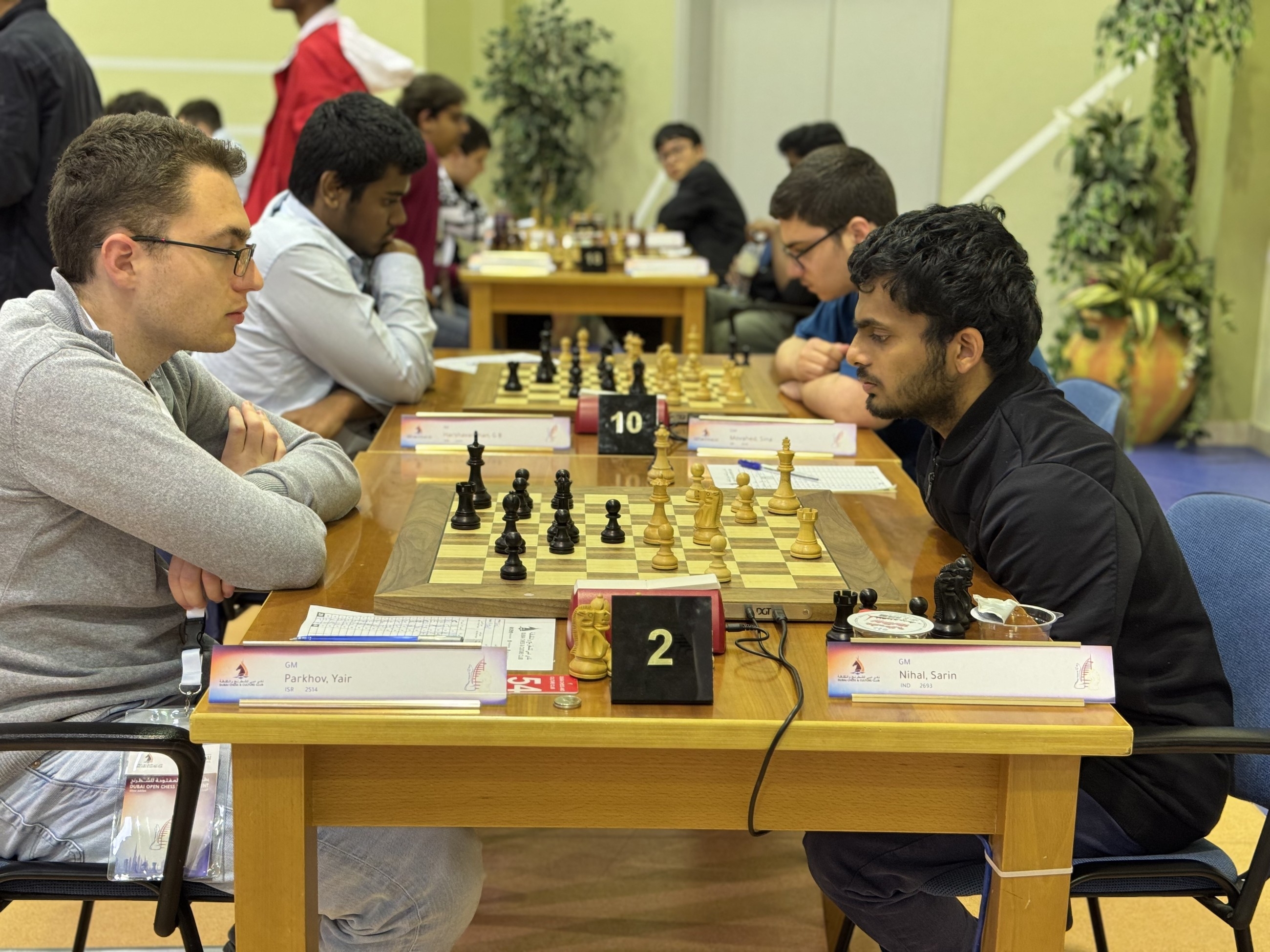 Five-way tie at Dubai Open Chess Tournament
