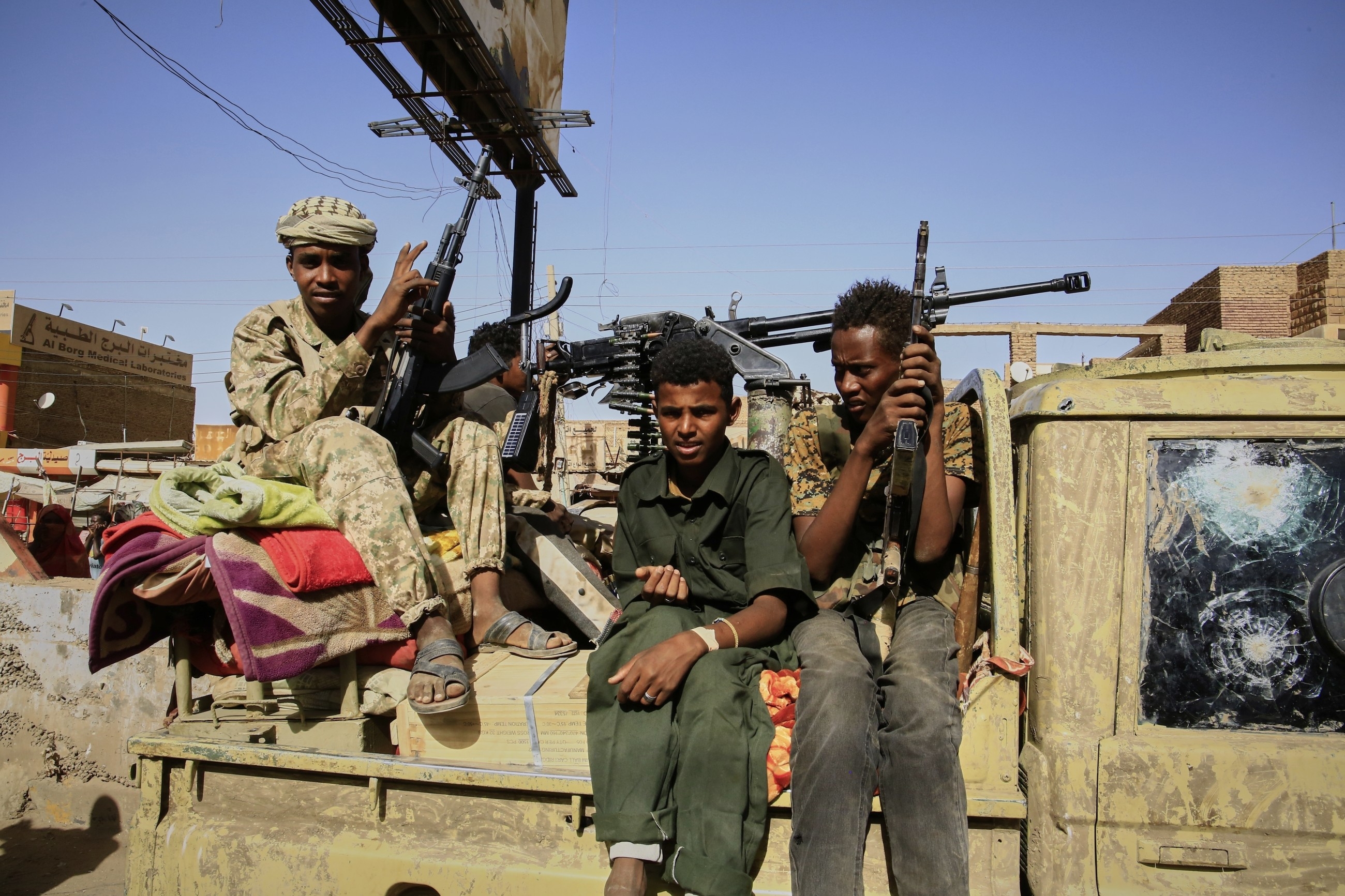 ‘Drones hit paramilitary locations in west Sudan'