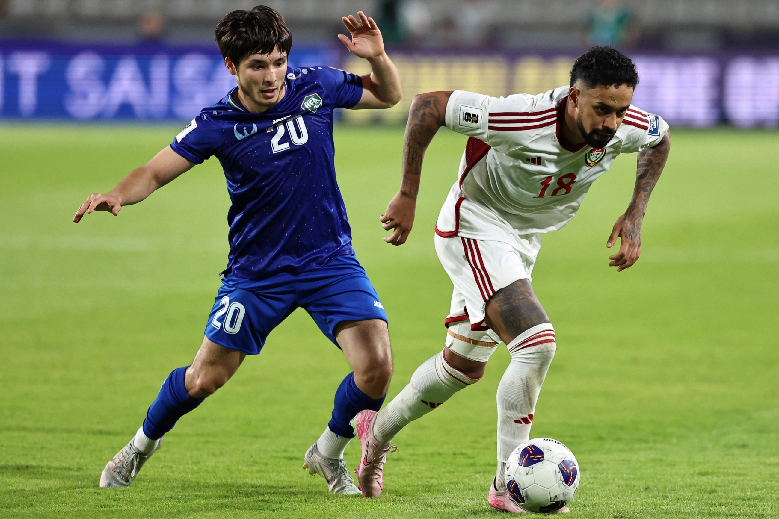 UAE and Uzbekistan play draw at Asian Qualifiers as Australia, Jordan close in