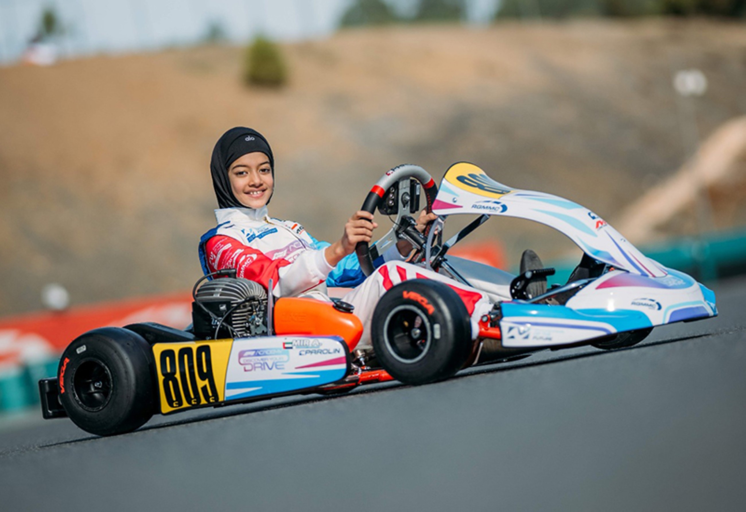 Dubai-based Indian karting prodigy Atiqa joins professional motorsport programme