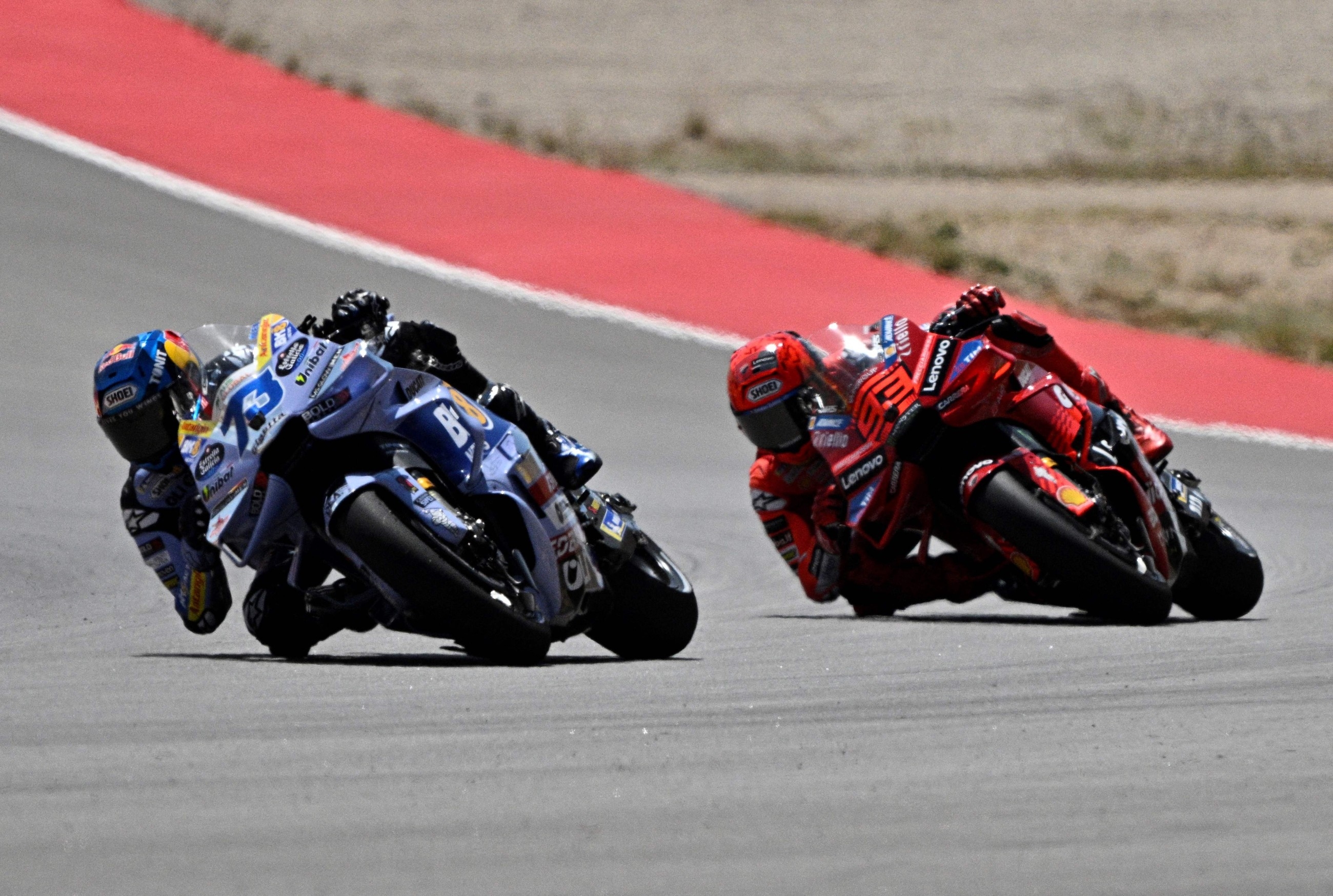 Marquez beats brother Alex for seventh sprint win of season
