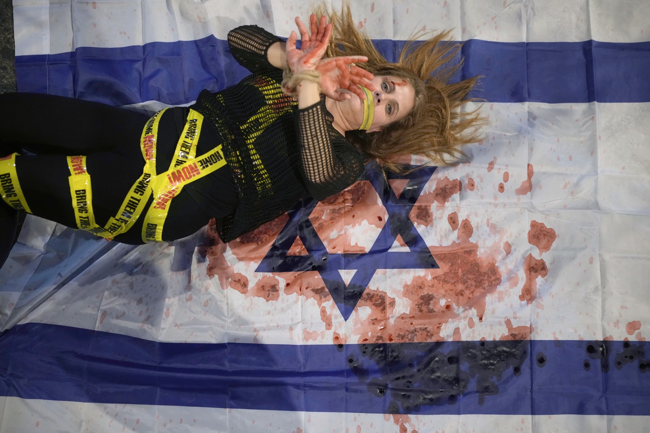 Thousands protest in Tel Aviv for release of Gaza hostages
