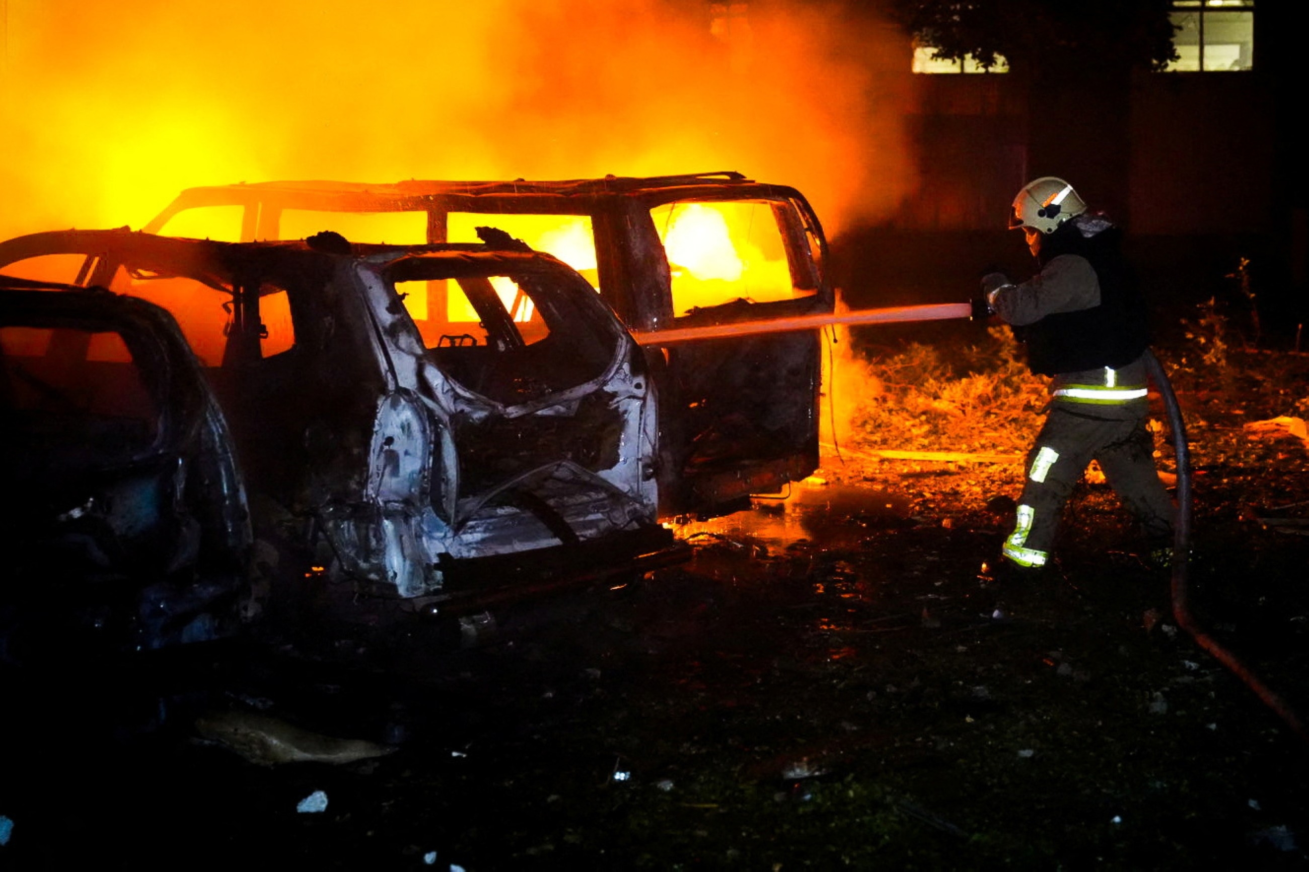 Russian attacks kill 2, wound 13 in Ukraine; Zelensky says its biggest air attacks