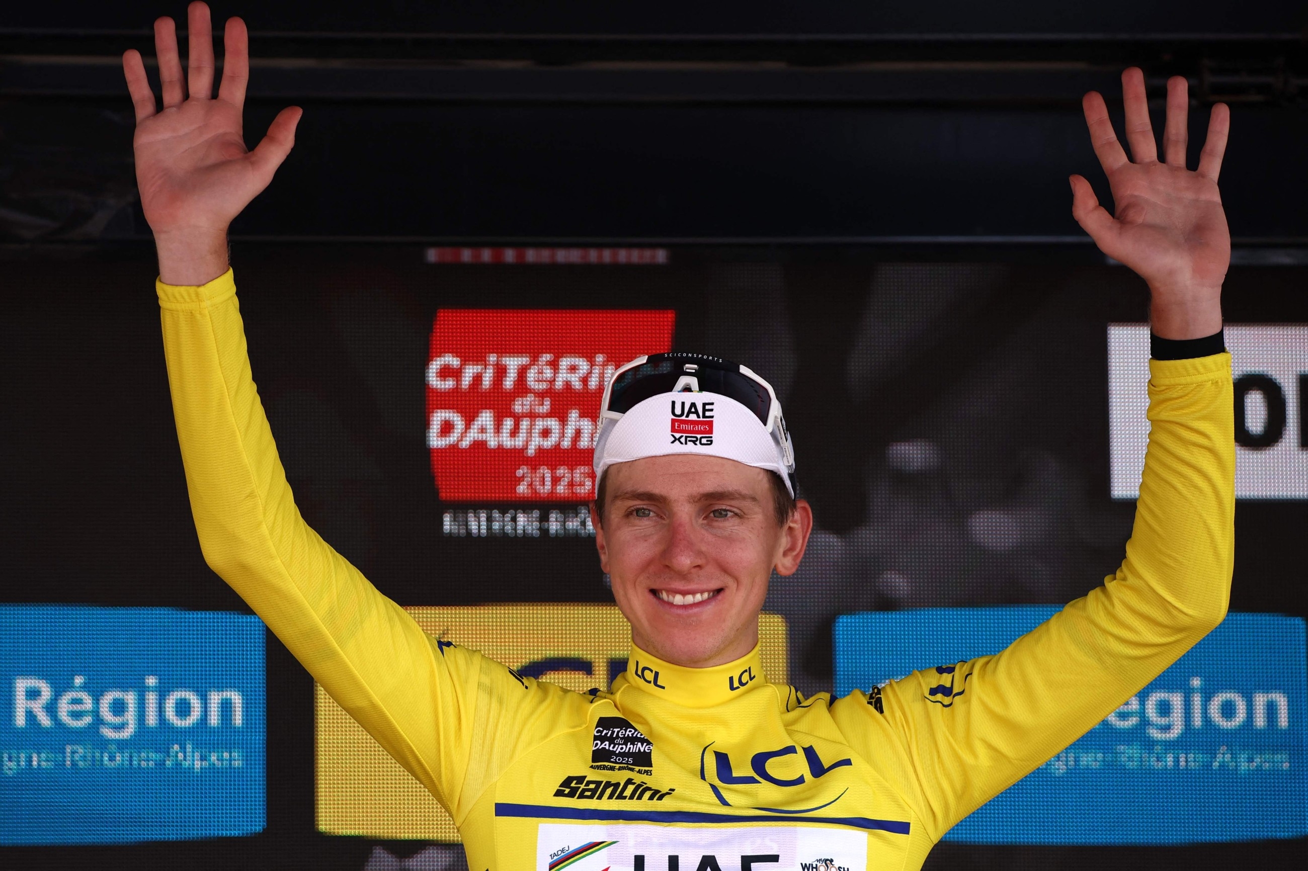 Pogacar back in Dauphine yellow after sixth stage victory
