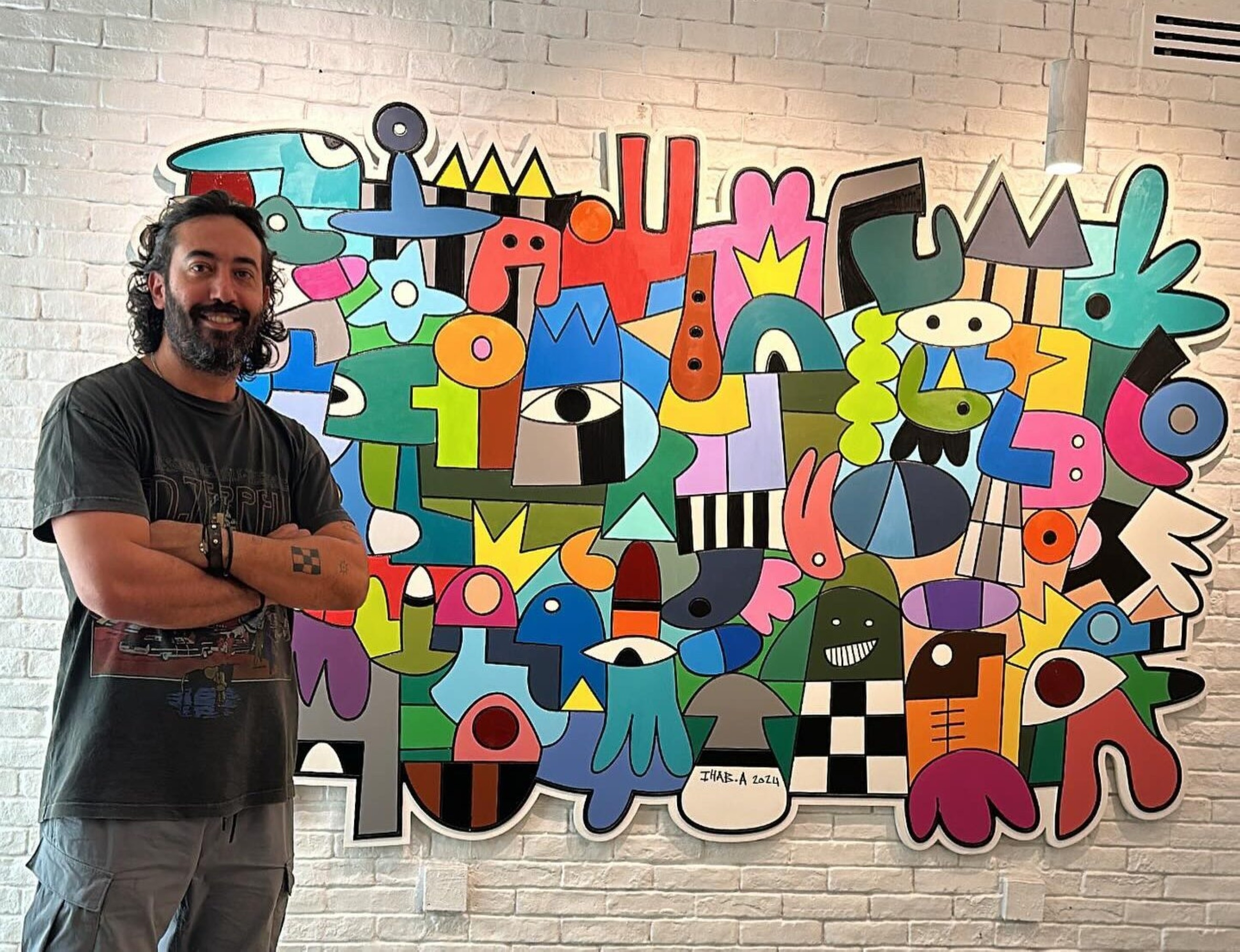 Ihab Ahmad pauses to rewind at Firetti Contemporary exhibition