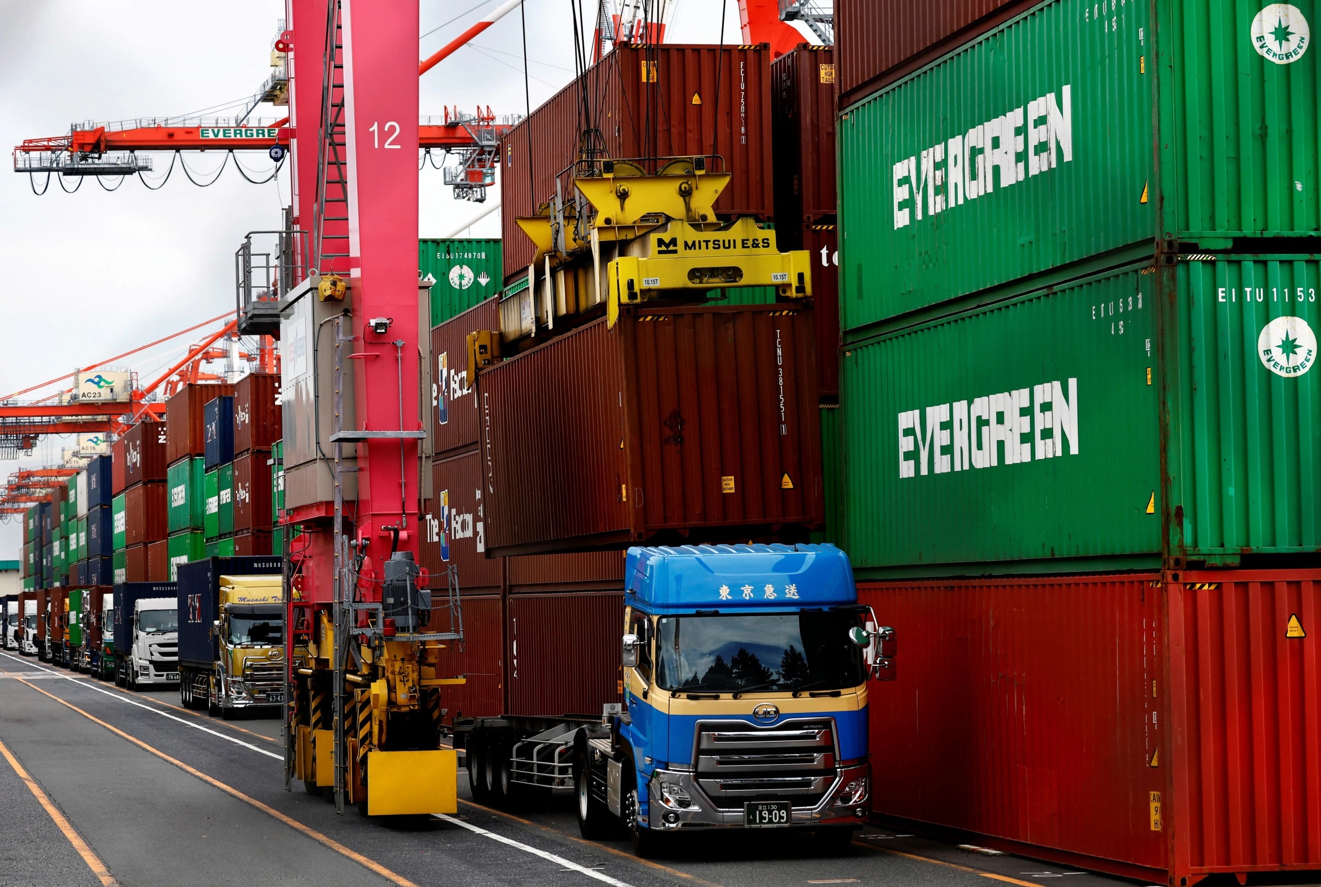 Japan's exports post first drop in 8 months as tariffs hit auto firms