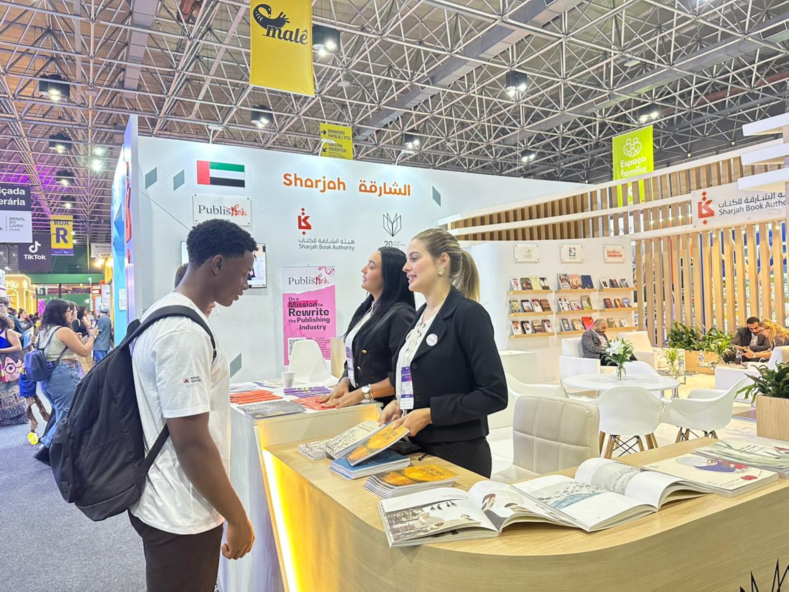 SBA displays cultural vision of Sharjah at Rio Book Fair