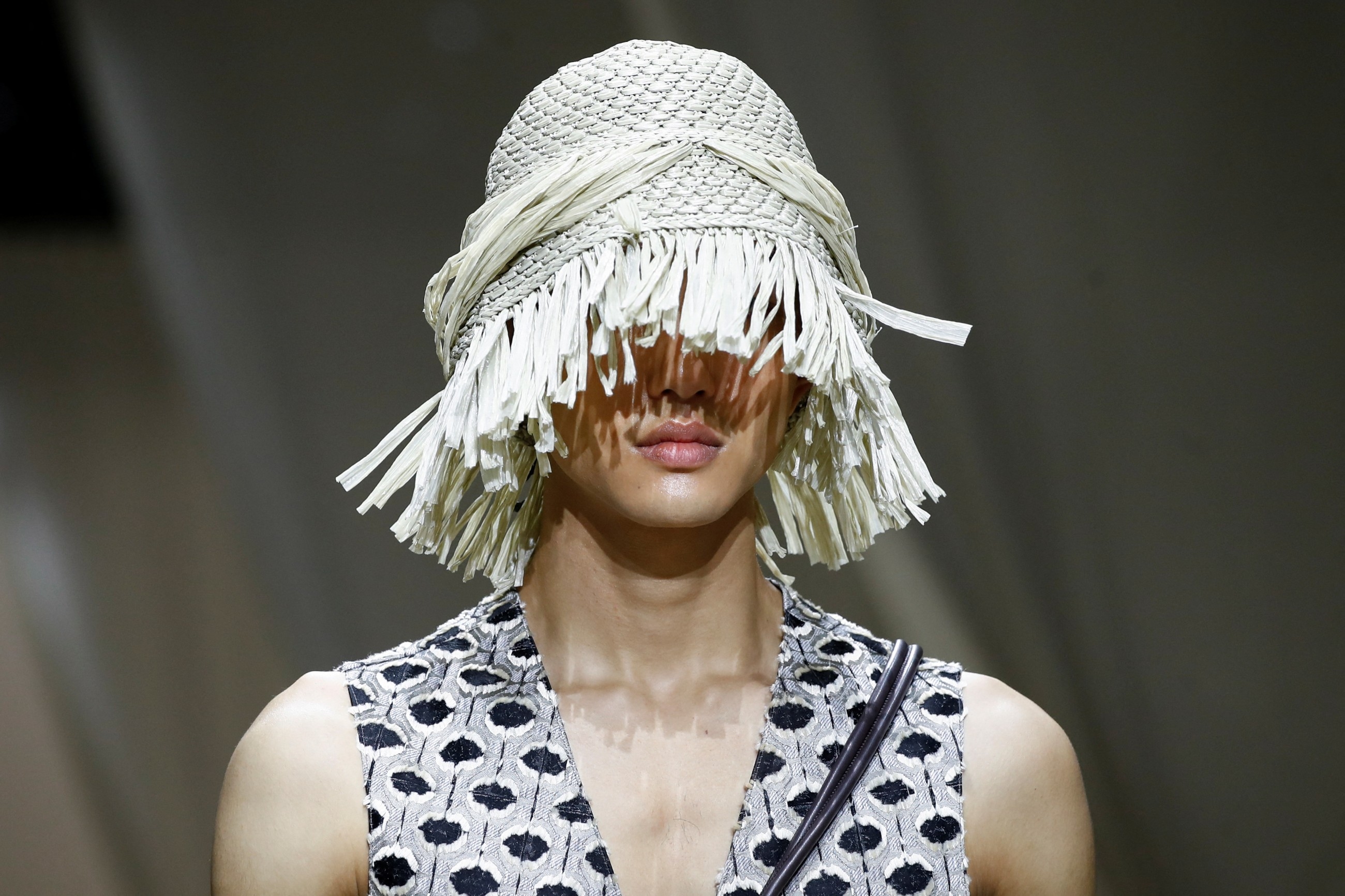 Armani's global aesthetic shines in bohemian Emporio Armani show