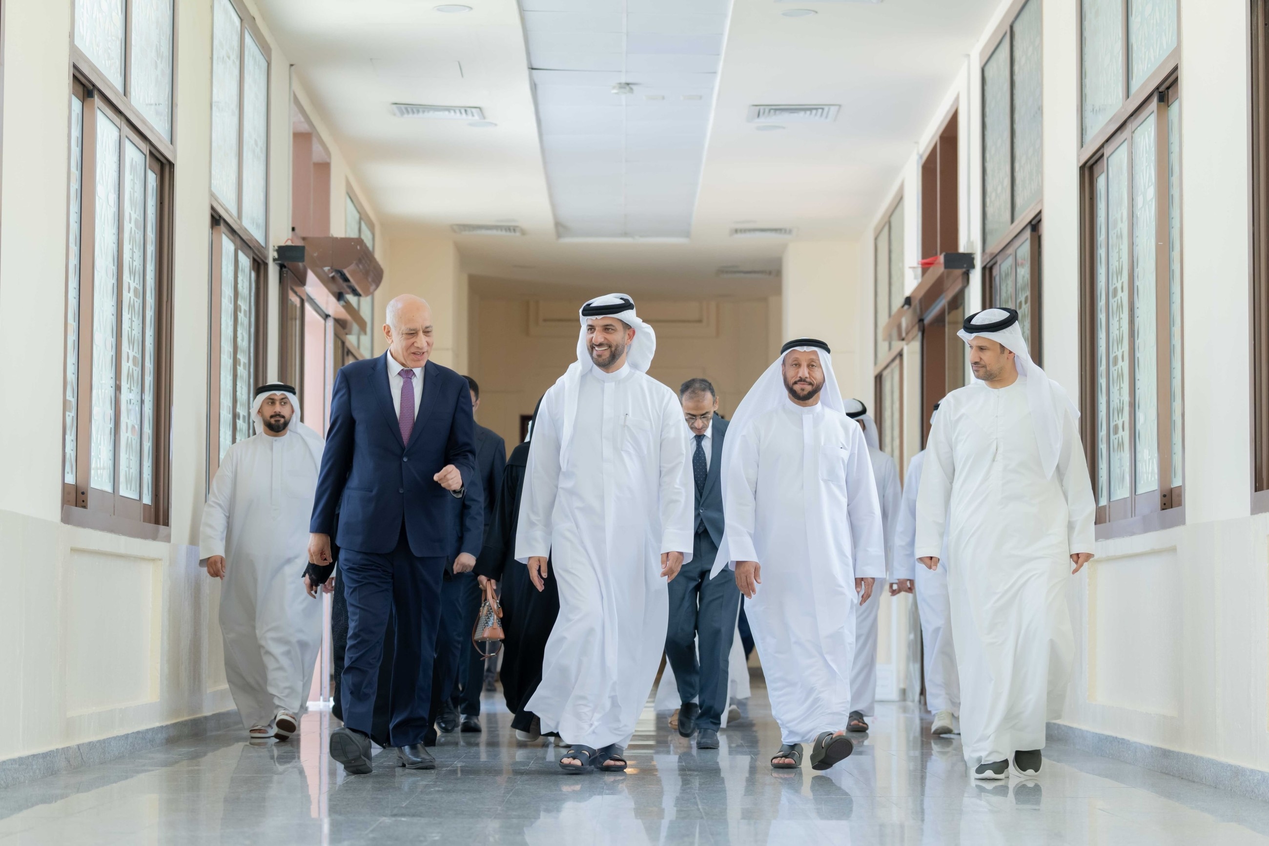 Sultan Bin Ahmed honours Sharjah PhD Award winners