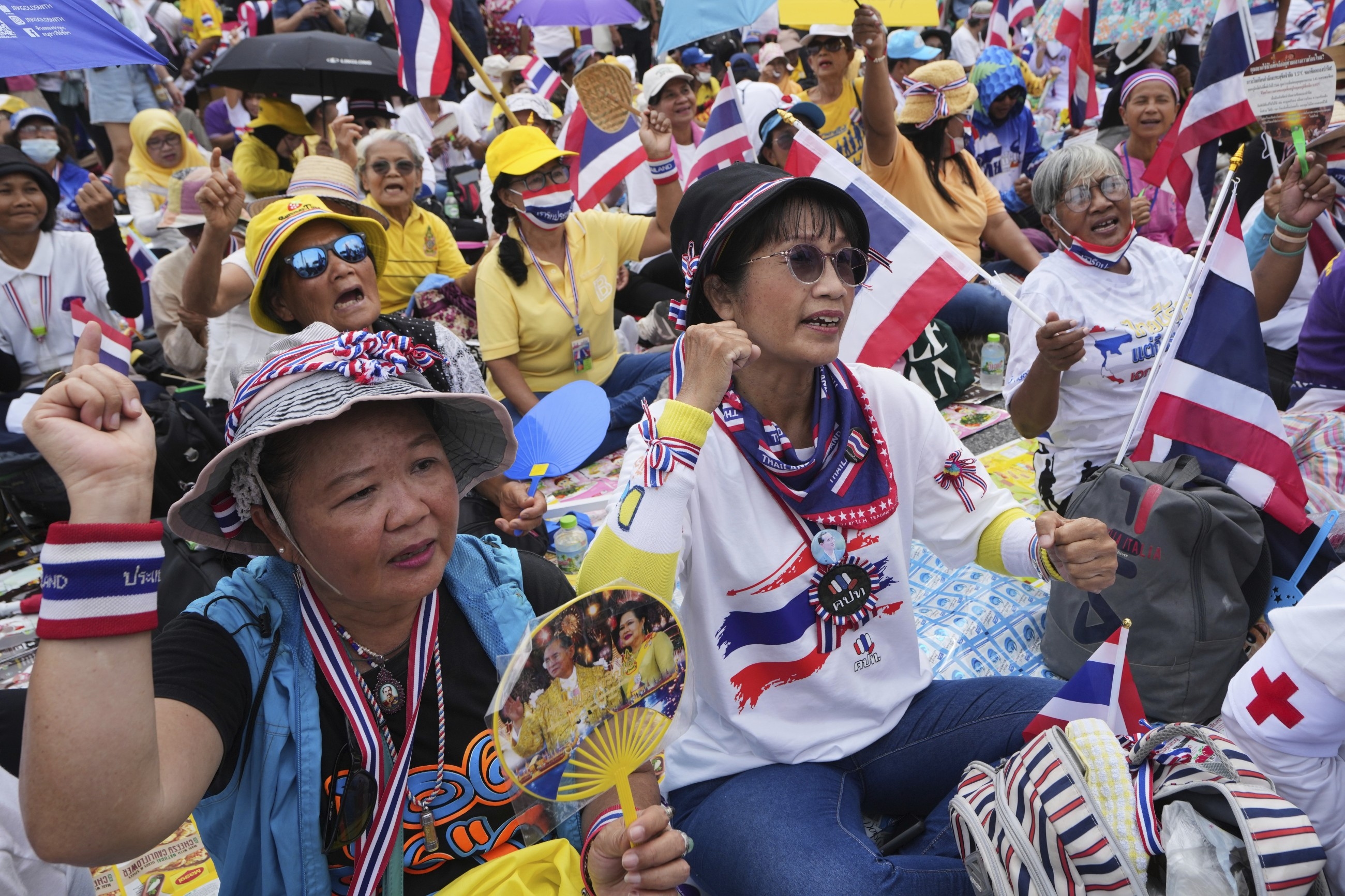Thai protesters call for Prime Minister Paetongtarn's resignation