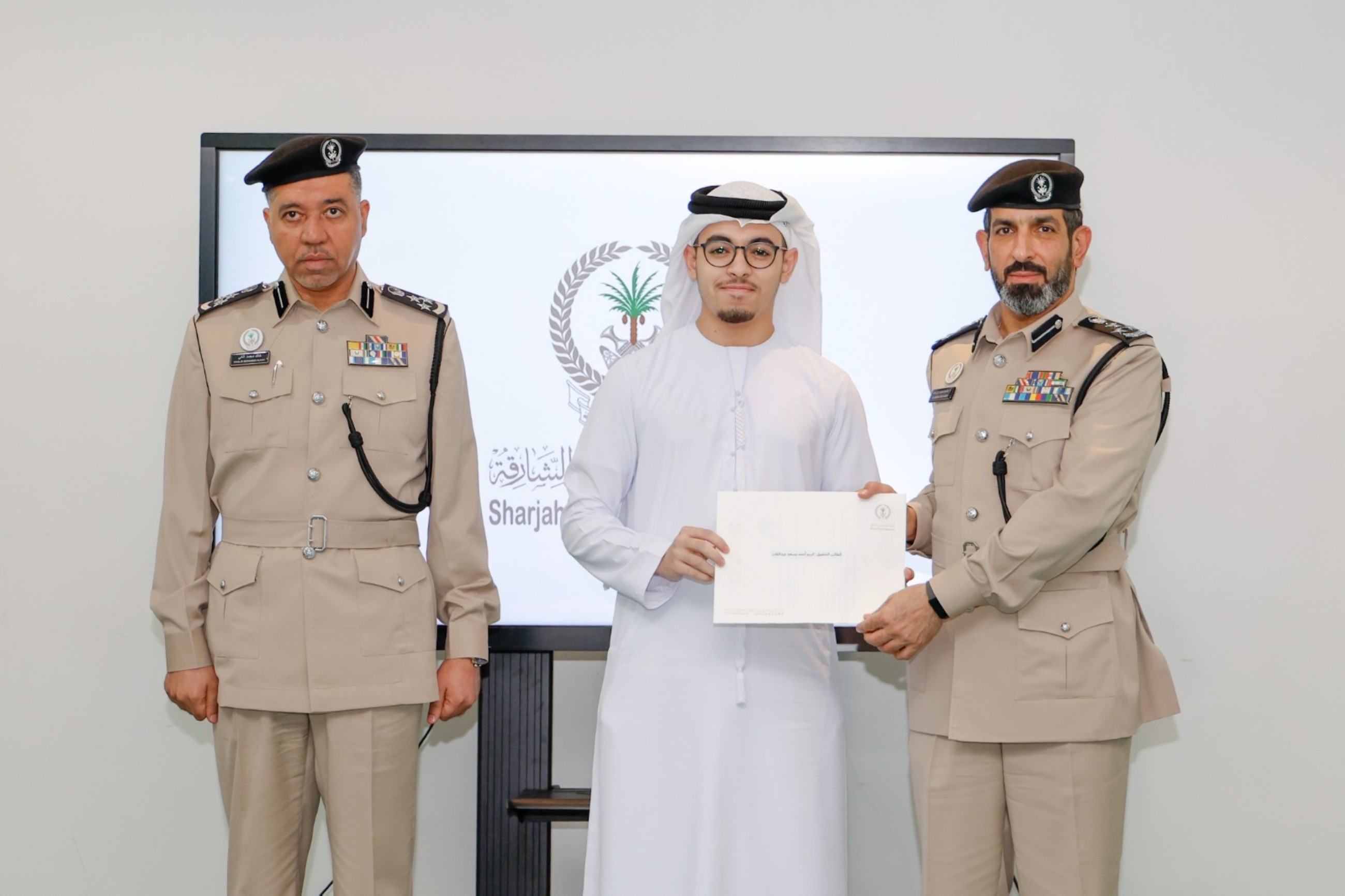 Sharjah Police honour top high school students, grant them free driving licenses