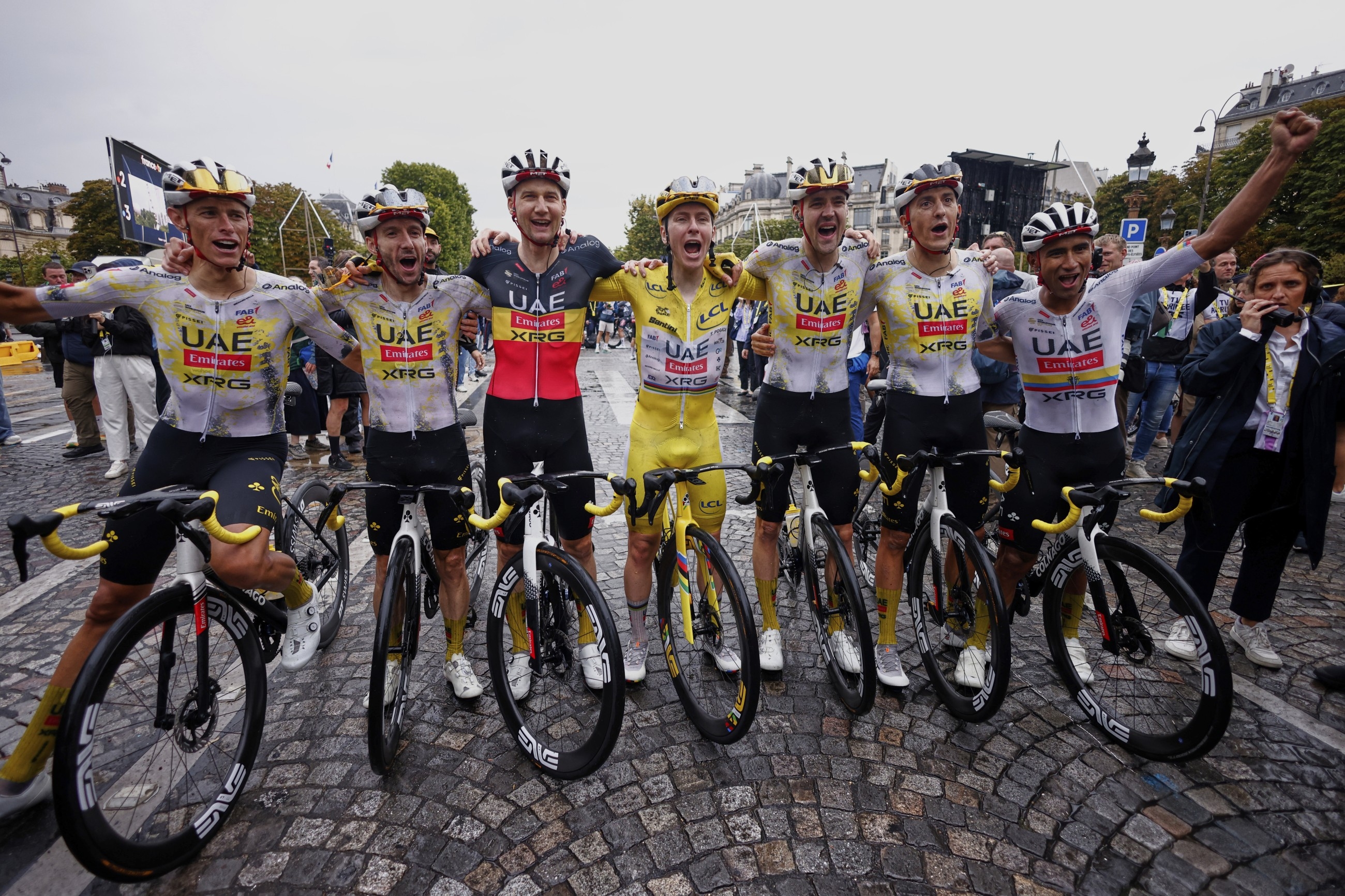 UAE Team Emirates-XRG's Pogacar claims fourth Tour de France title